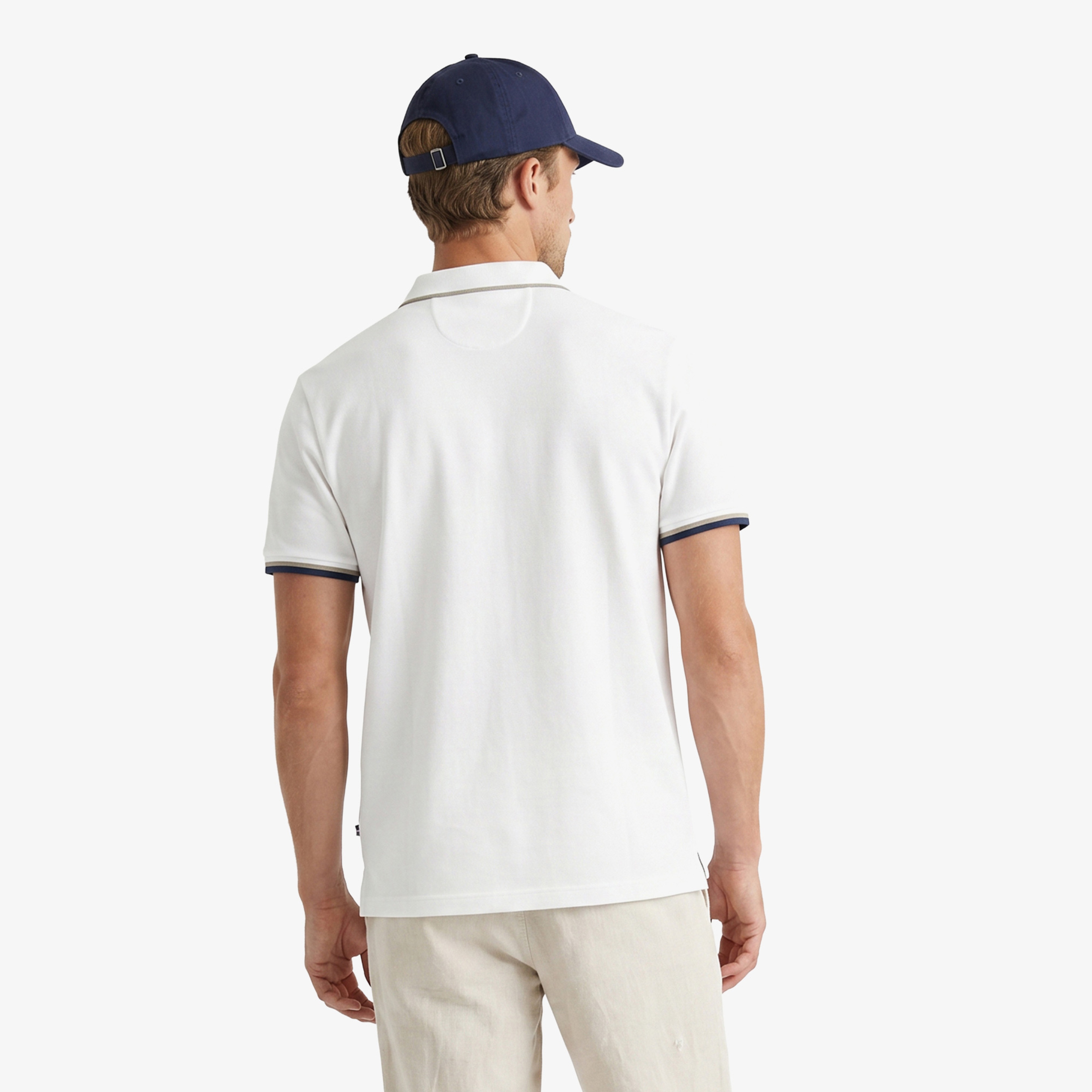 Nautica Regular Fit Erkek Beyaz T-Shirt