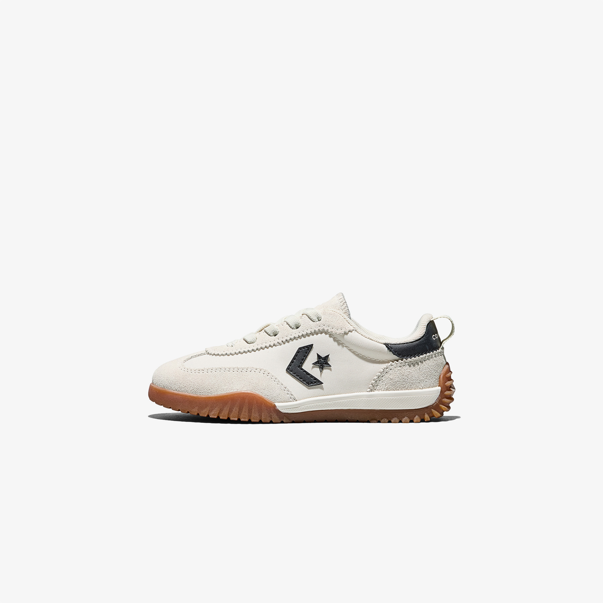 Converse Run Star Trainer Çocuk Krem Süet Sneaker