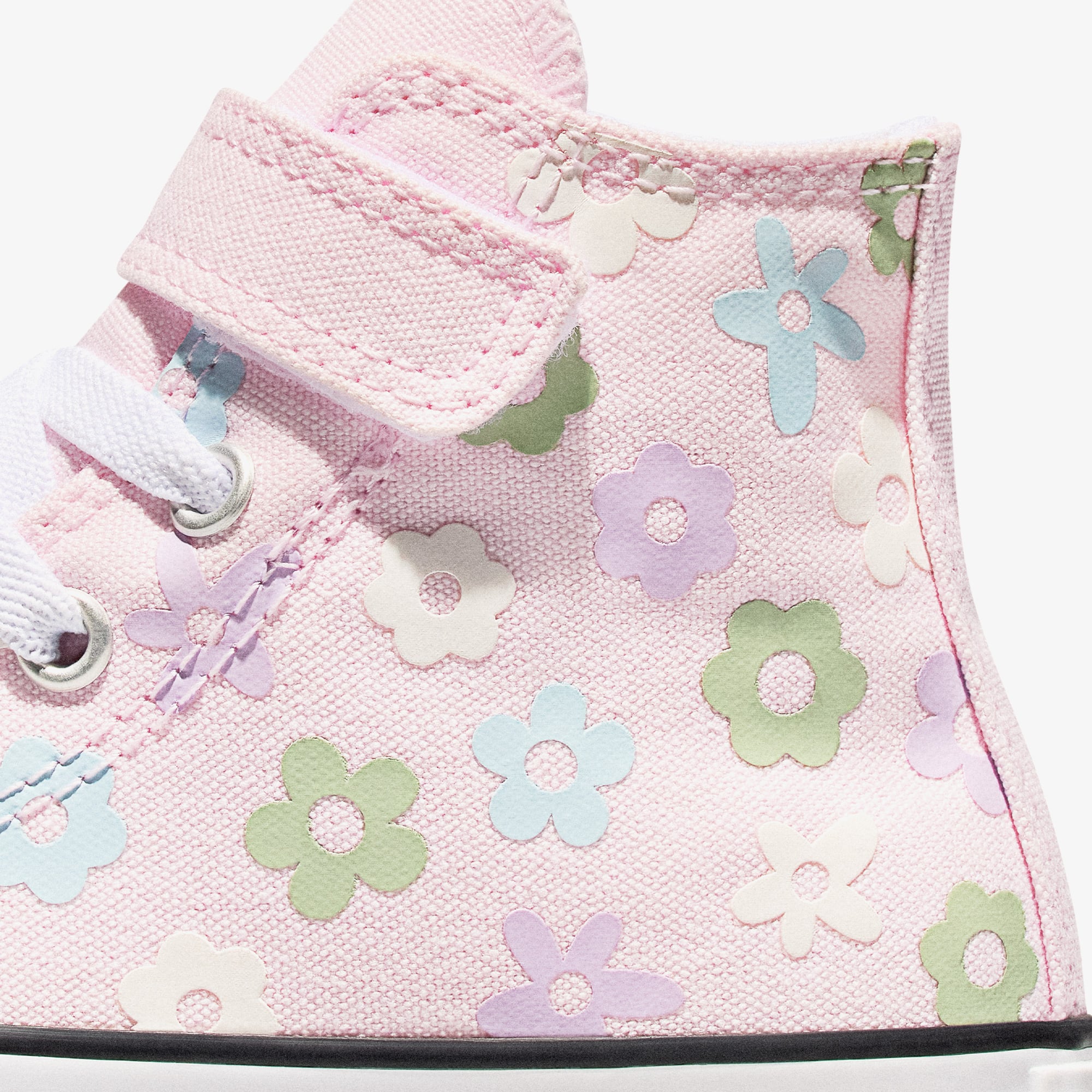 Converse Chuck Taylor All Star Çocuk Çiçek Desenli Pembe Sneaker