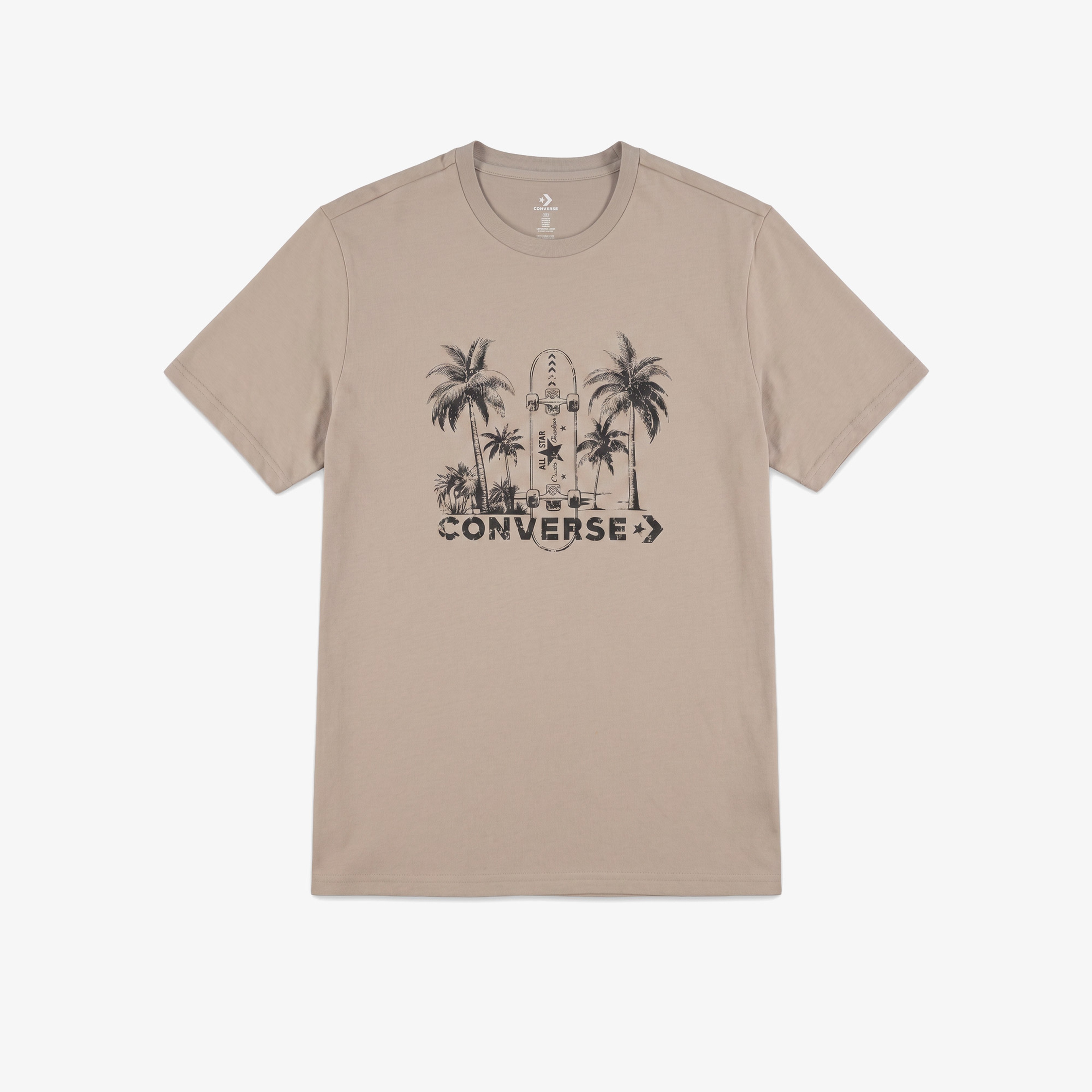 Converse Erkek Bej T-Shirt