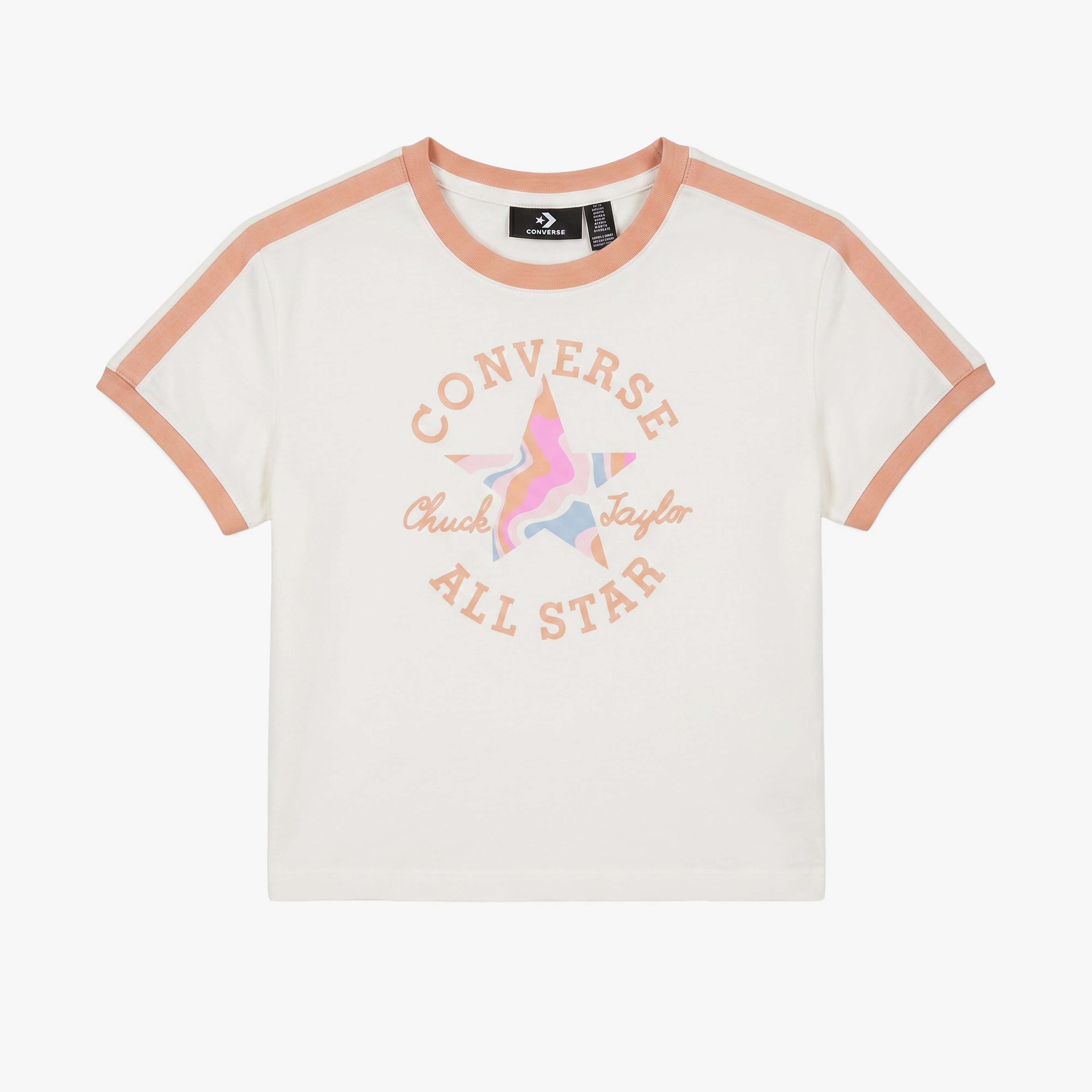 Converse Kadın Krem T-Shirt