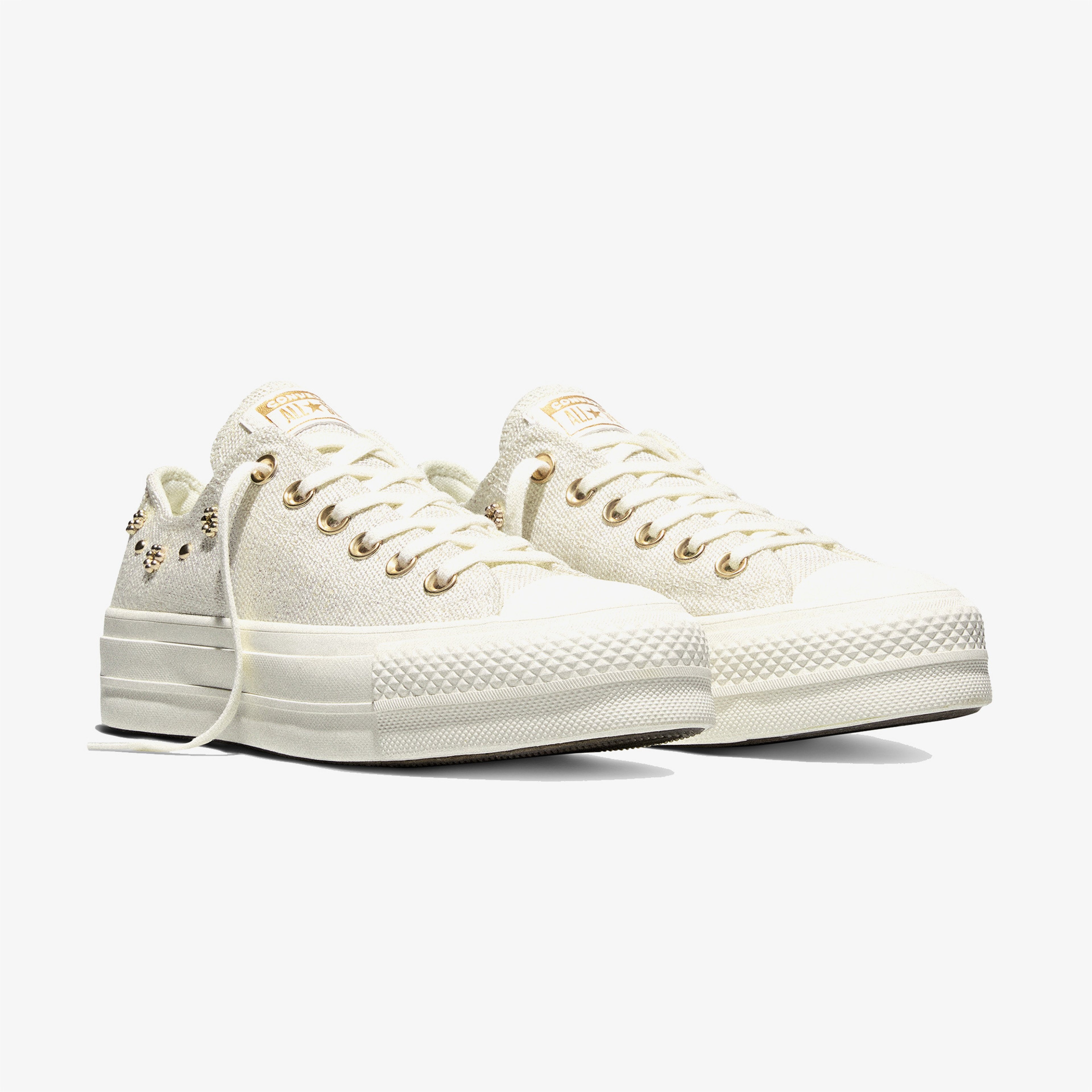 Converse Chuck Taylor All Star Lift Kadın Krem Sneaker
