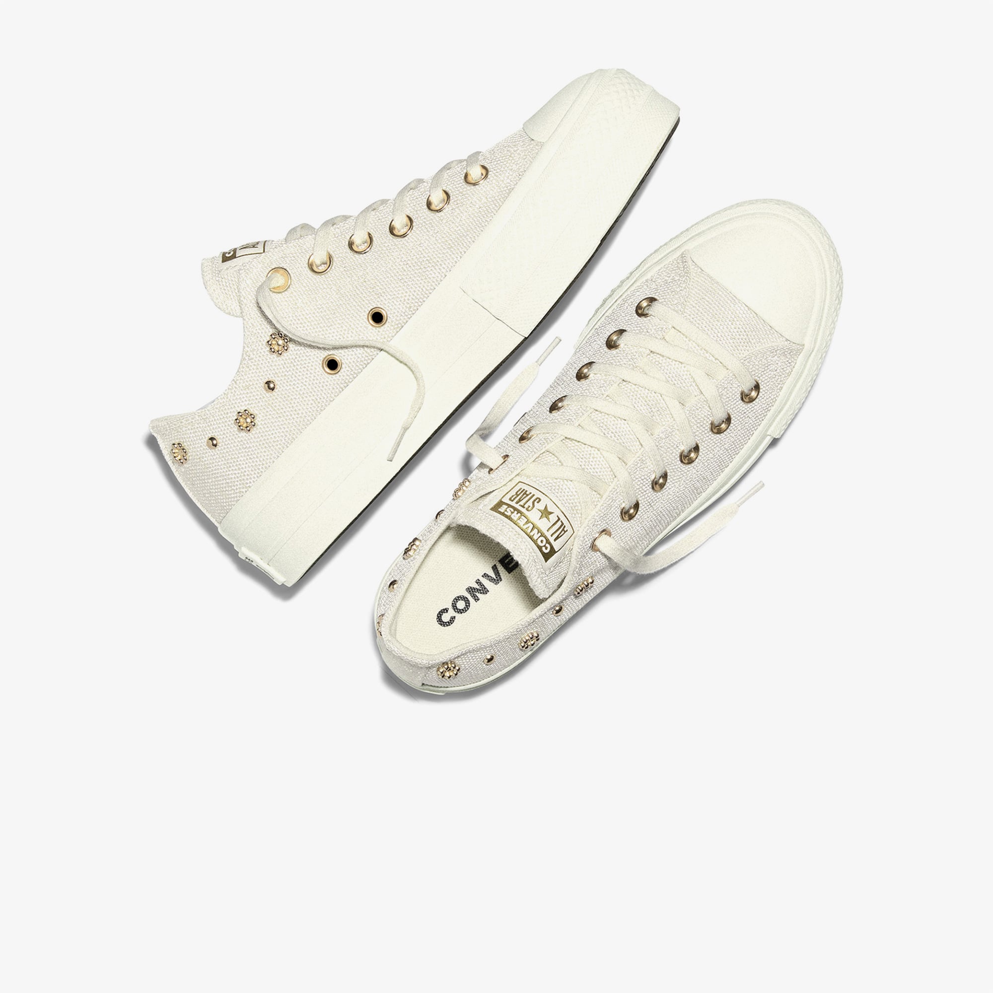 Converse Chuck Taylor All Star Lift Kadın Krem Sneaker