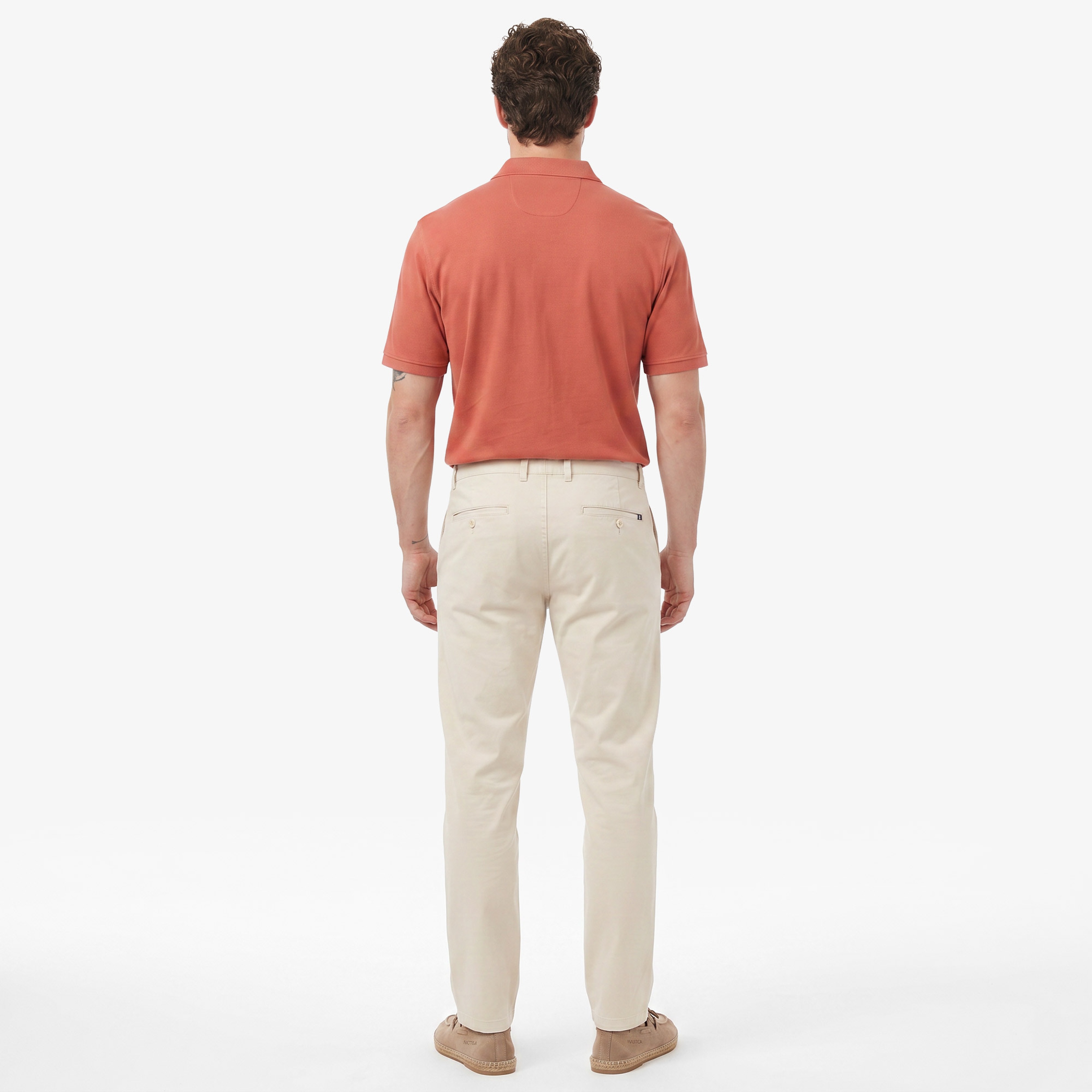 Nautica Regular Fit Erkek Bej Pantolon