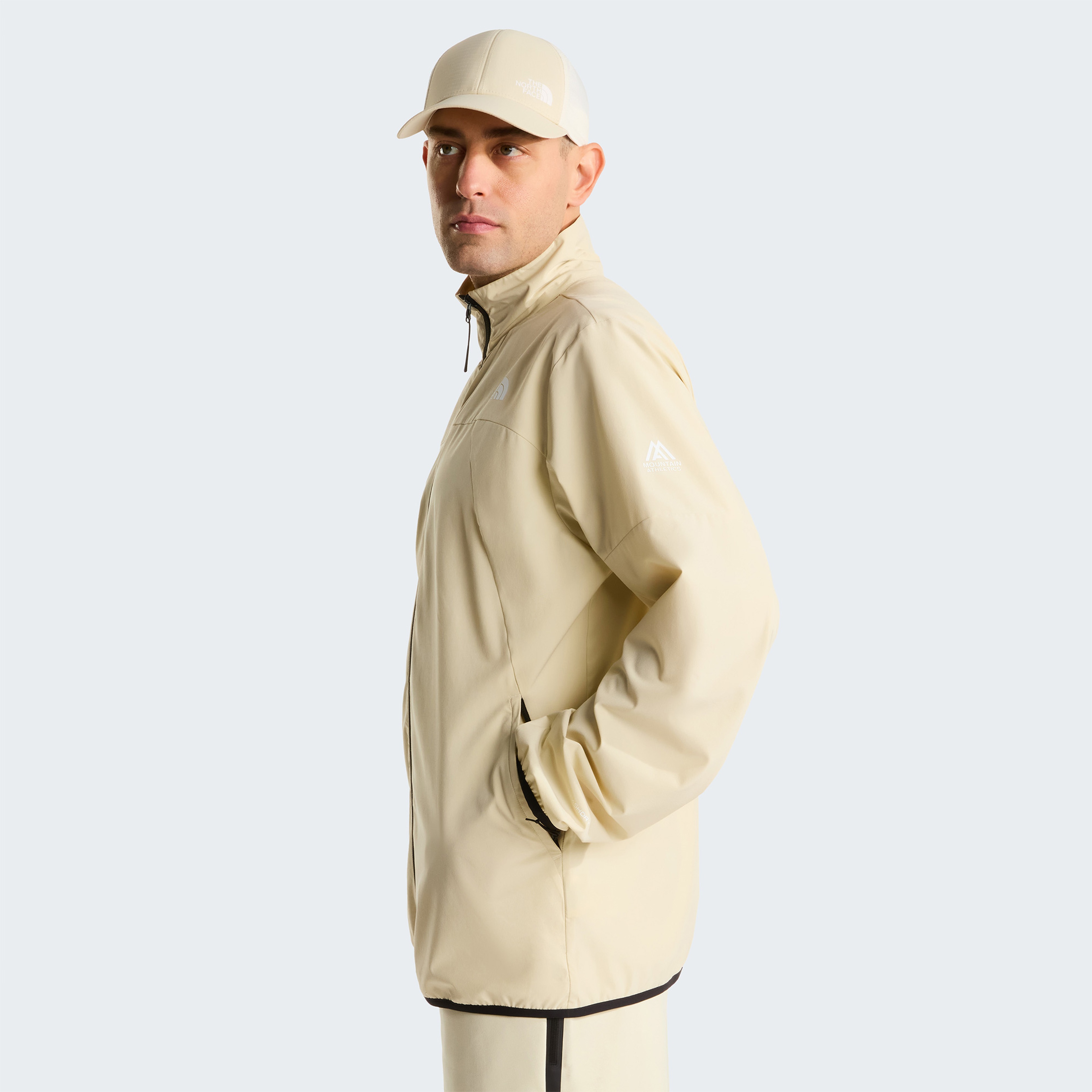The North Face Mountain Athletics Ushba Track  Erkek Krem Outdoor Ceket