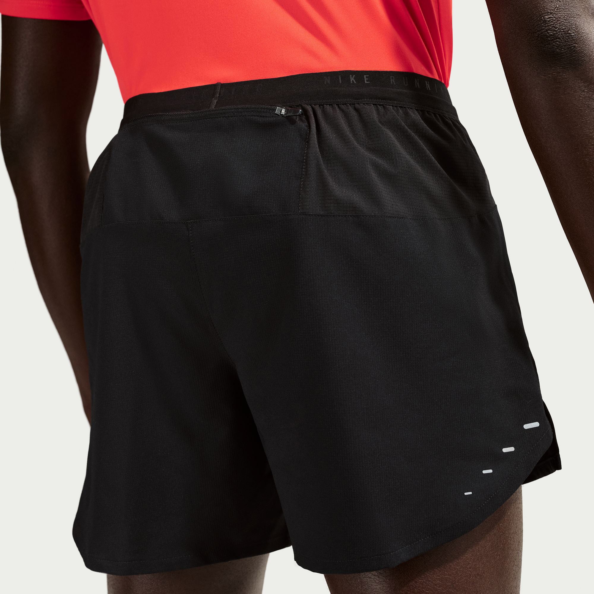Nike Dri-FIT Stride Erkek Siyah Koşu Şort