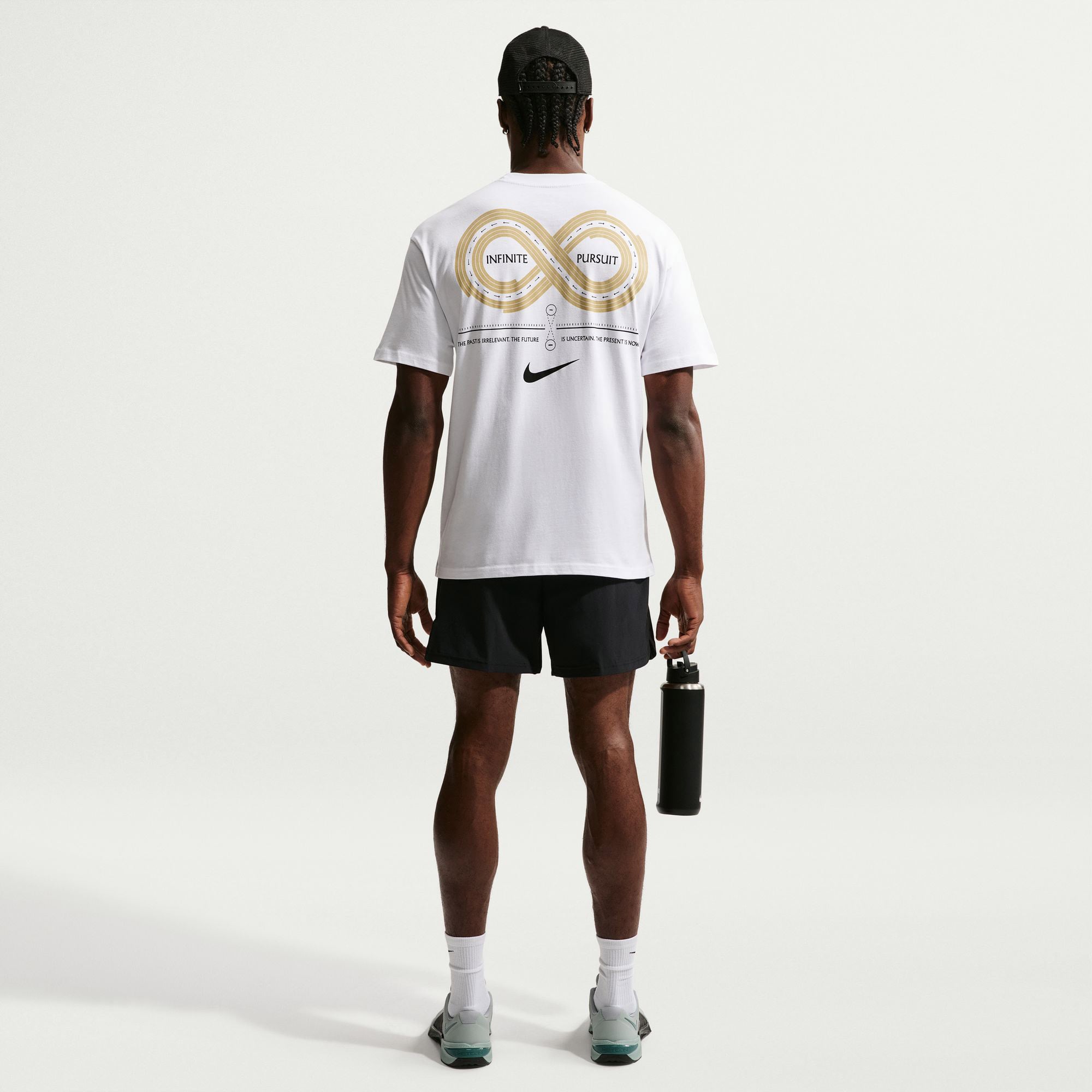 Nike Train Infnty Erkek Beyaz Antrenman T-Shirt