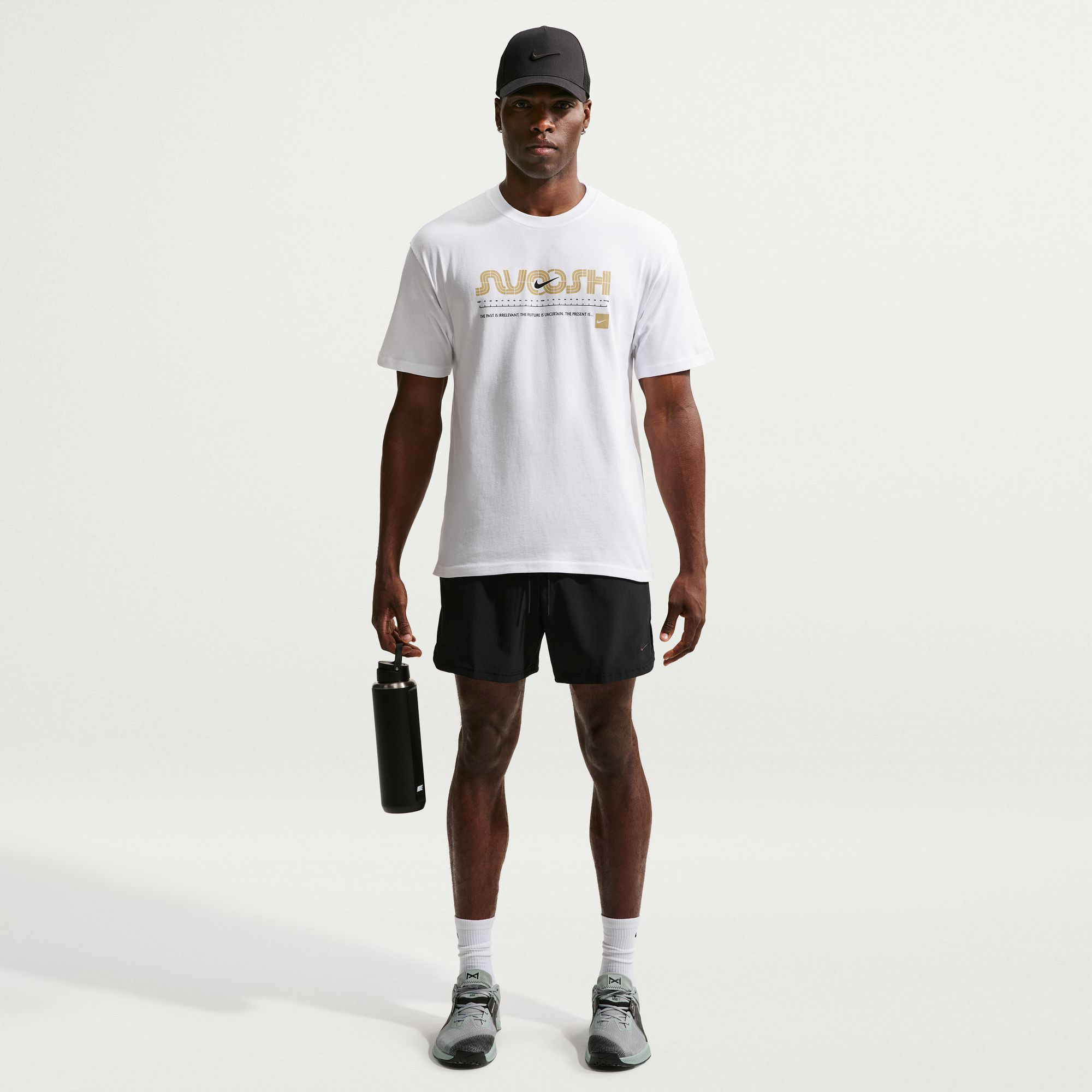 Nike Train Infnty Erkek Beyaz Antrenman T-Shirt