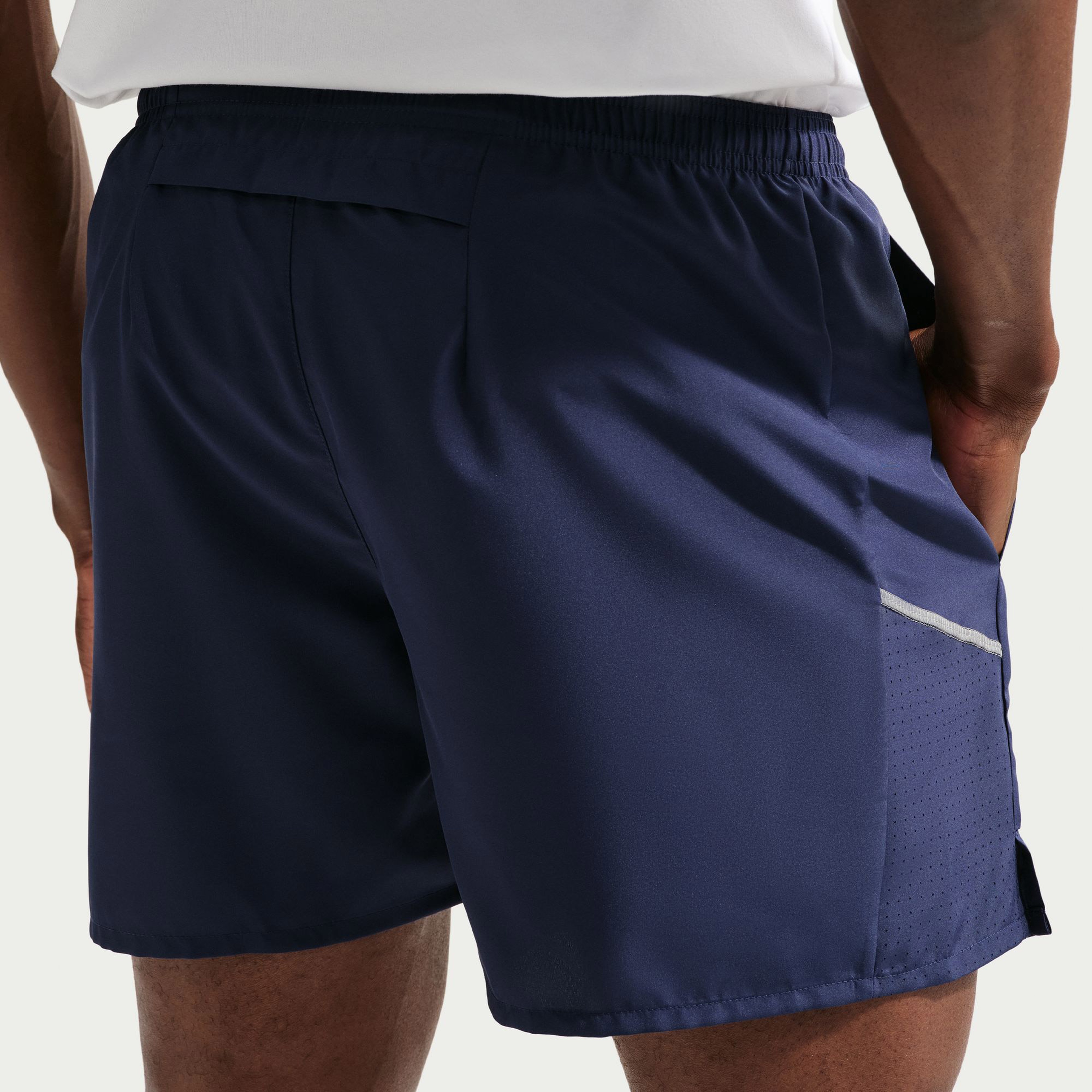 Nike Dri-FIT Miler Erkek Lacivert Koşu Şort