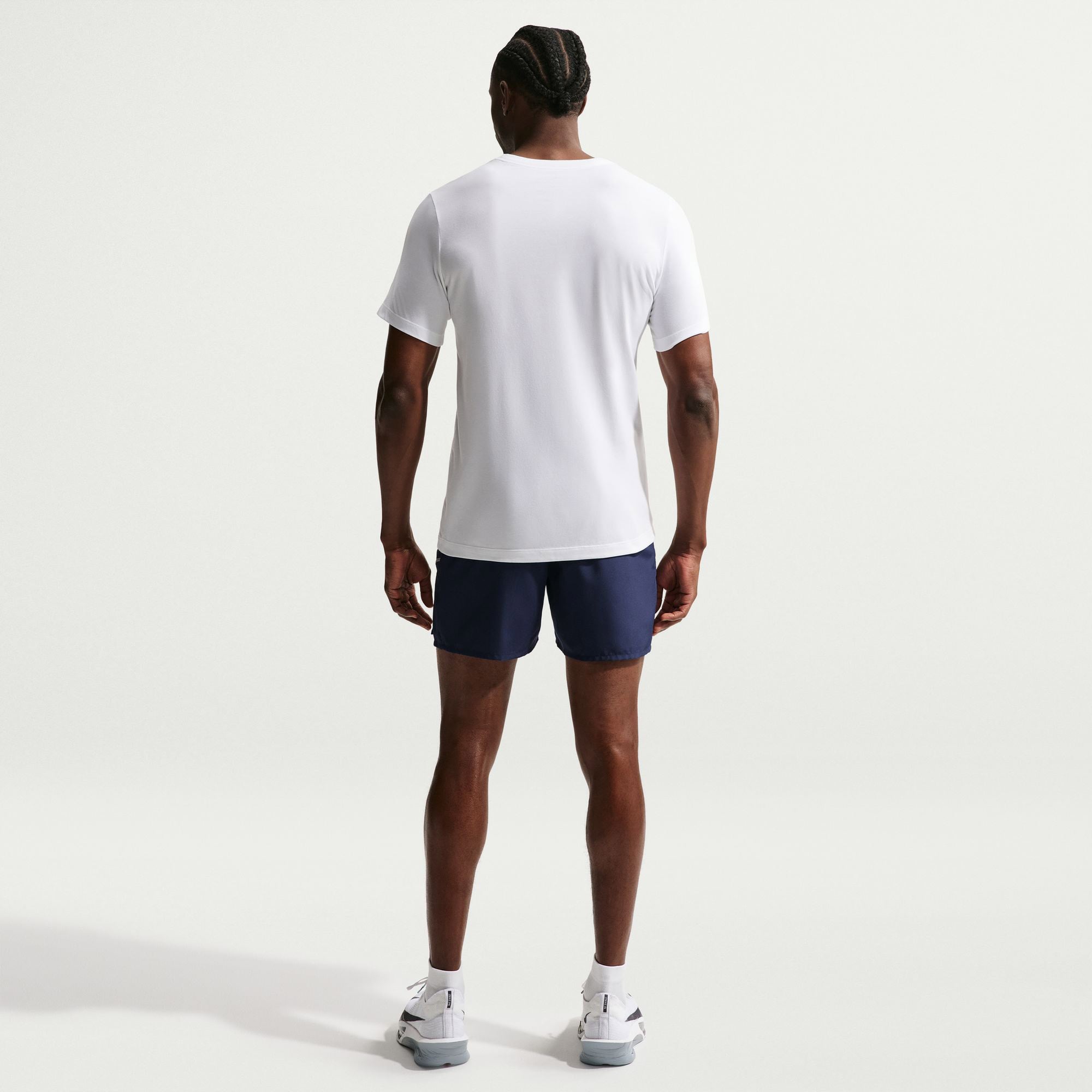 Nike Dri-FIT Miler Erkek Lacivert Koşu Şort