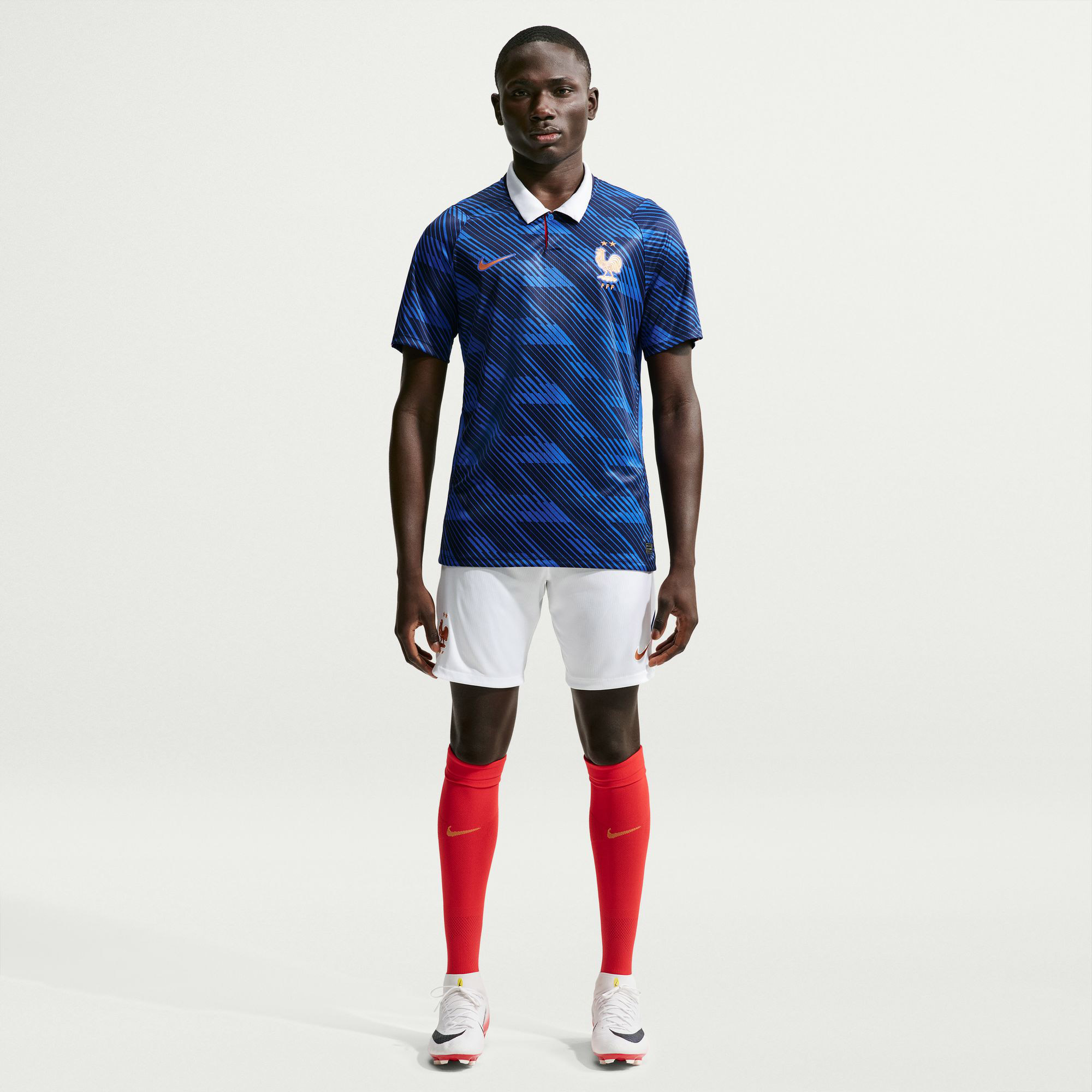 Nike Dri-FIT FFF 2026 Stadium Home Erkek Beyaz Futbol Şort