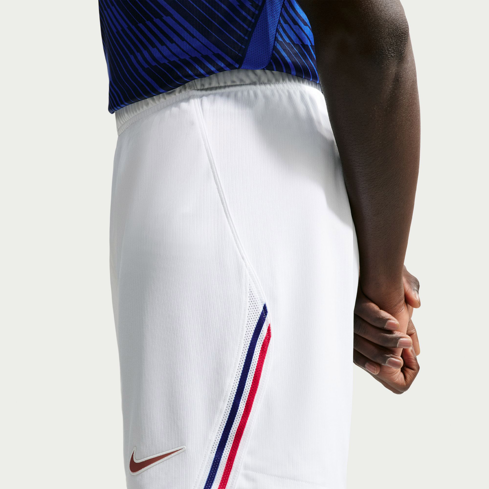 Nike Dri-FIT FFF 2026 Stadium Home Erkek Beyaz Futbol Şort