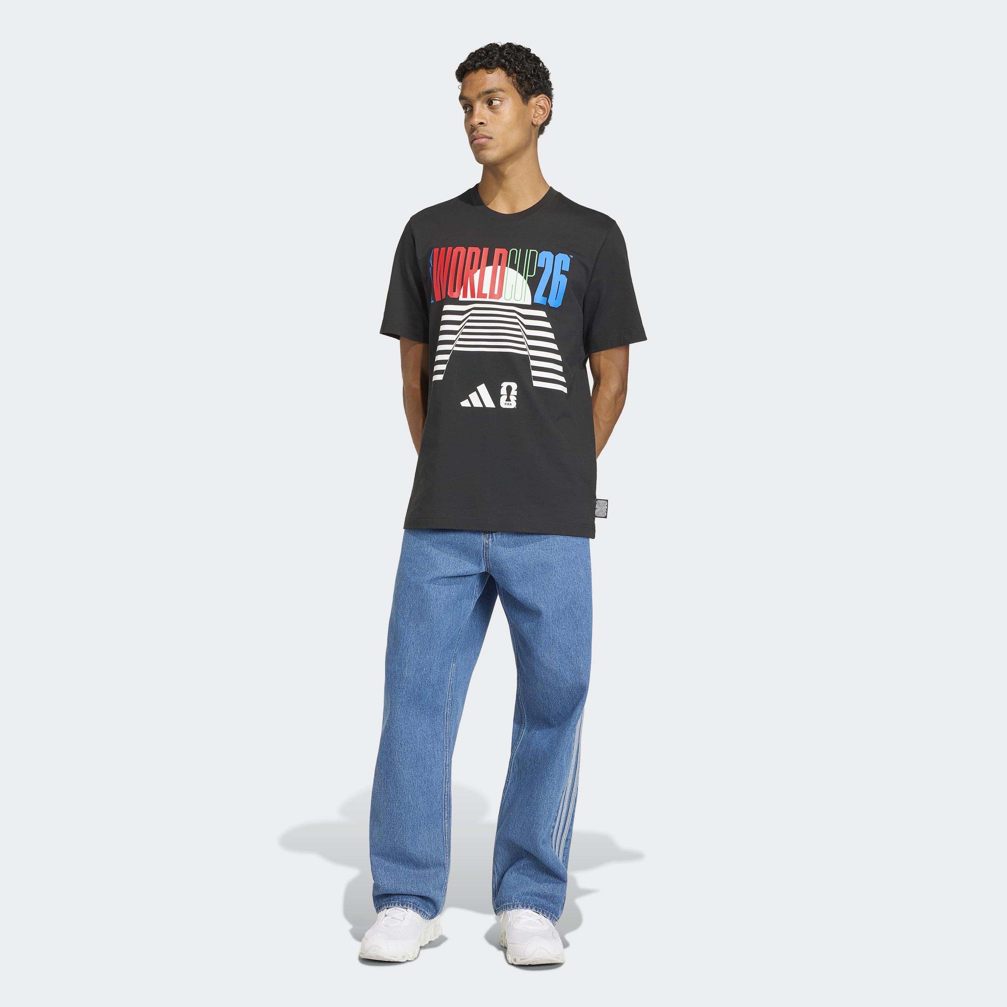 adidas Wc Tour 1 Erkek Siyah T-Shirt