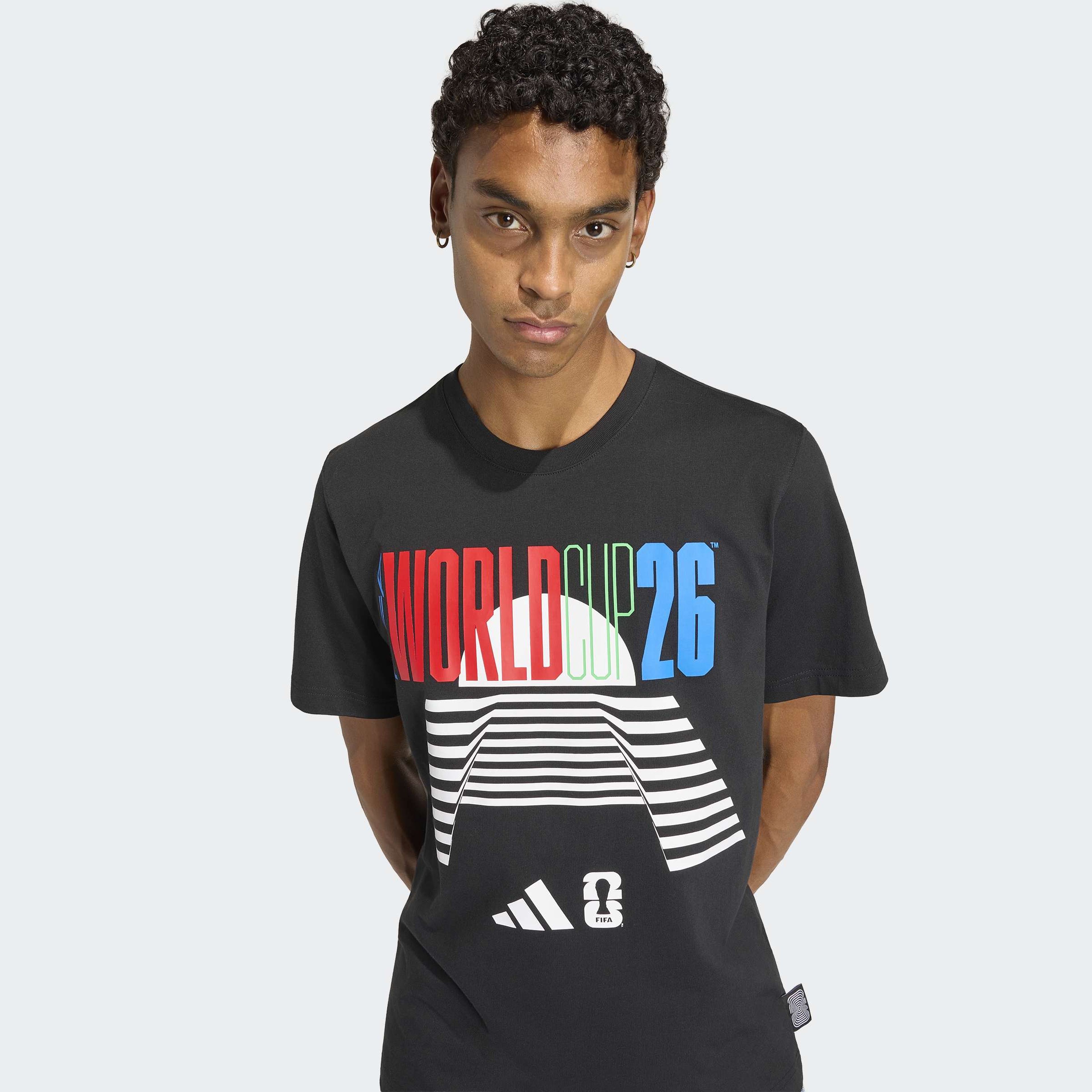 adidas Wc Tour 1 Erkek Siyah T-Shirt