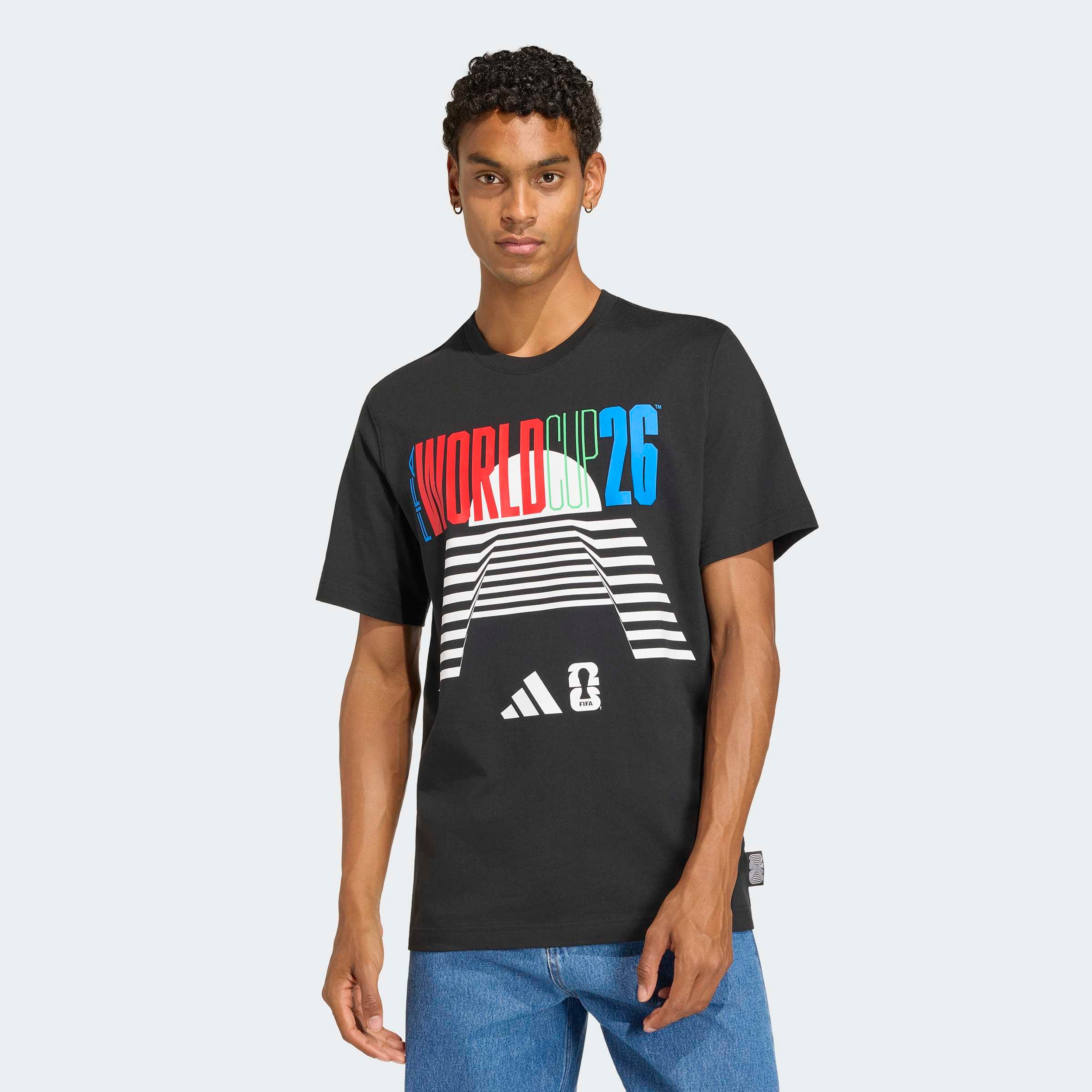 adidas Wc Tour 1 Erkek Siyah T-Shirt