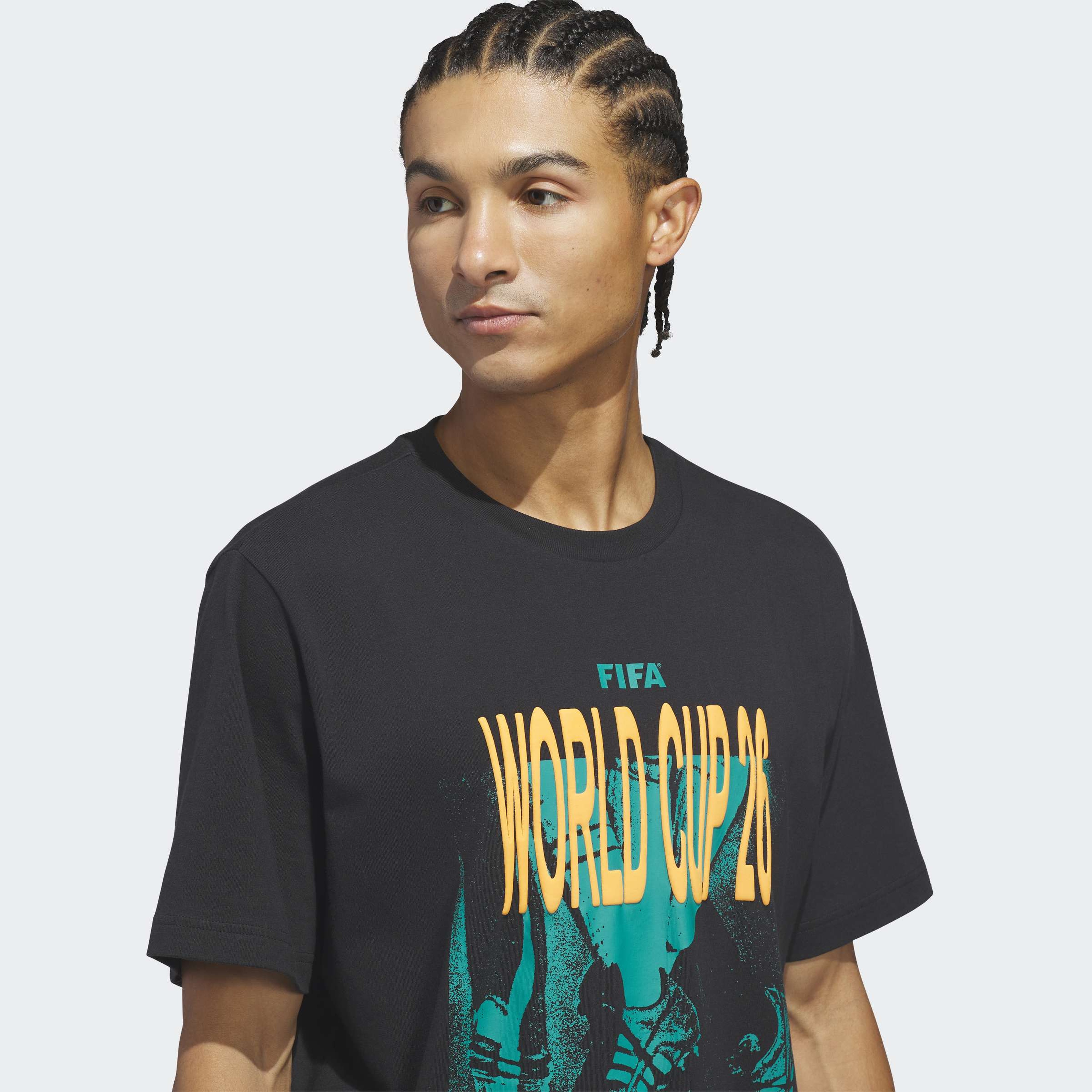 adidas Wc Tour 1 Erkek Siyah T-Shirt