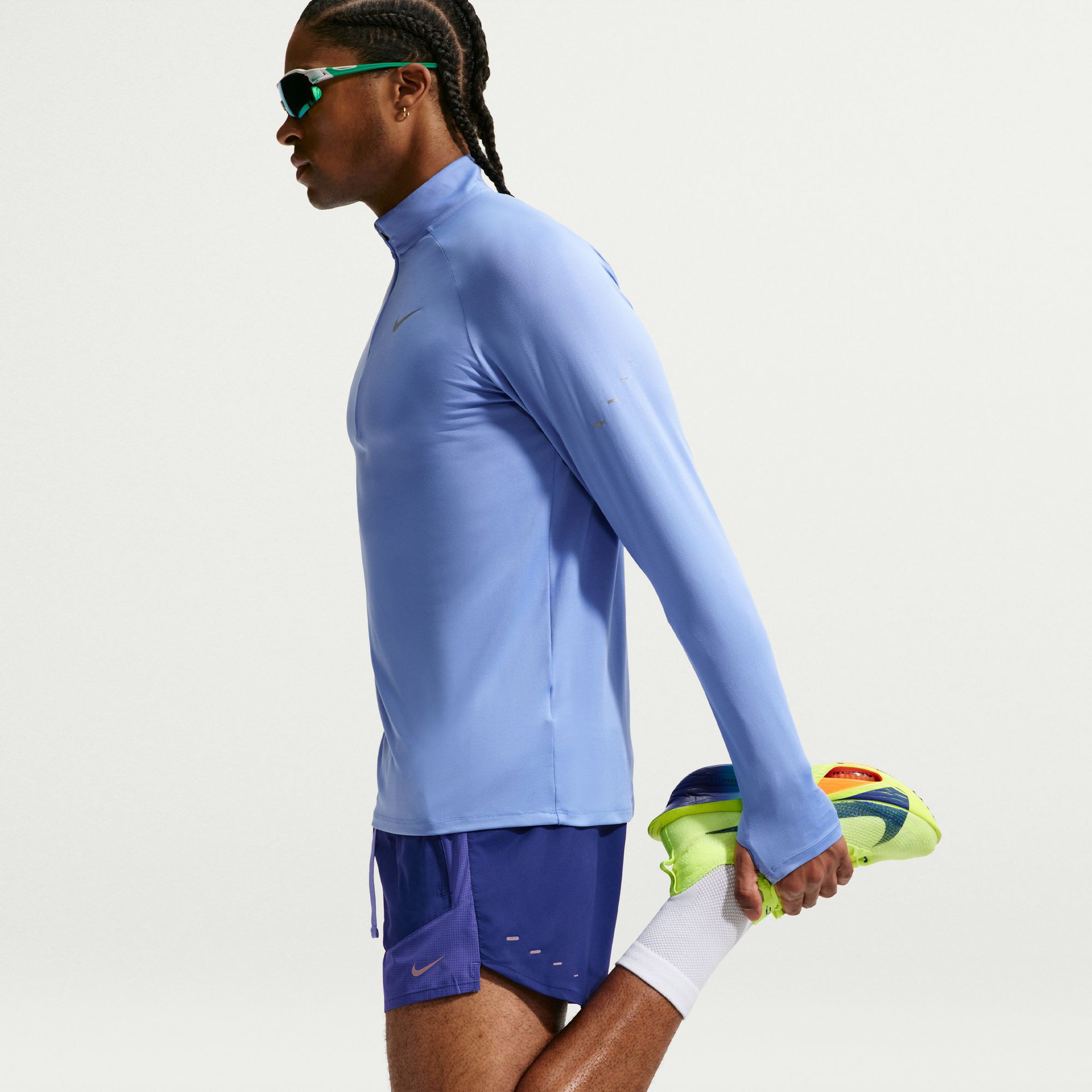 Nike Dri-FIT Stride Erkek Lacivert Koşu Şort