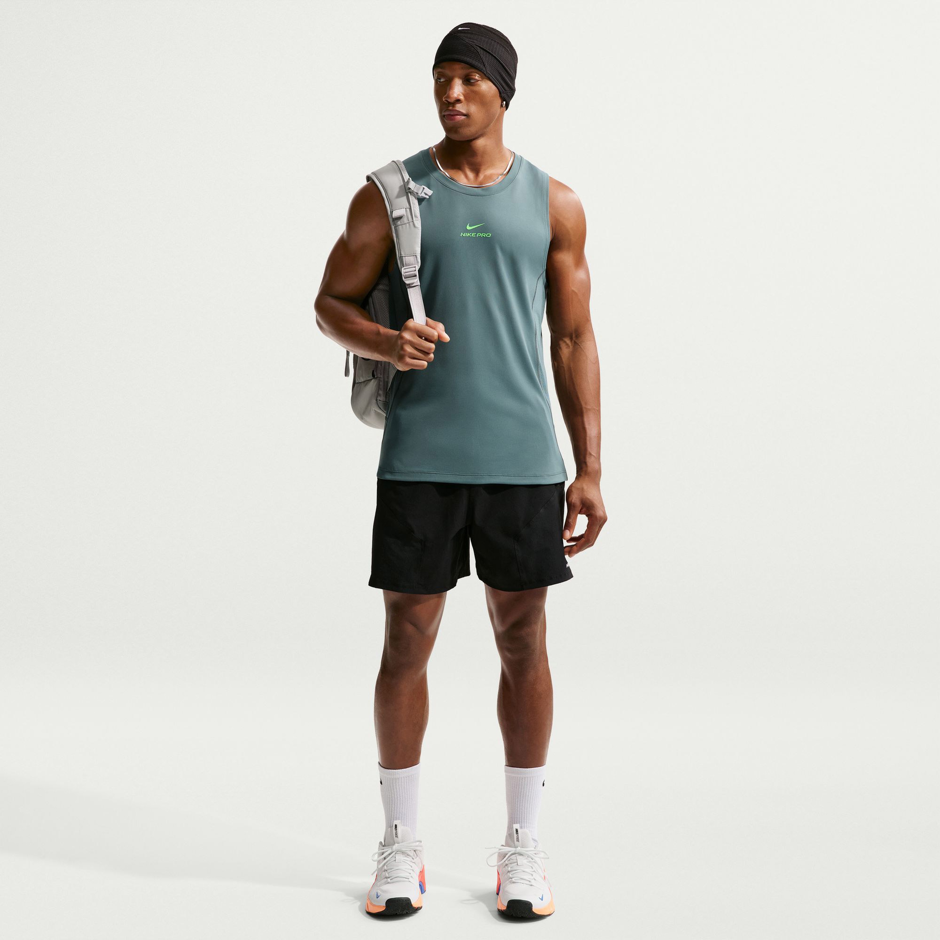 Nike Pro Dri-Fit Training Erkek Yeşil Atlet