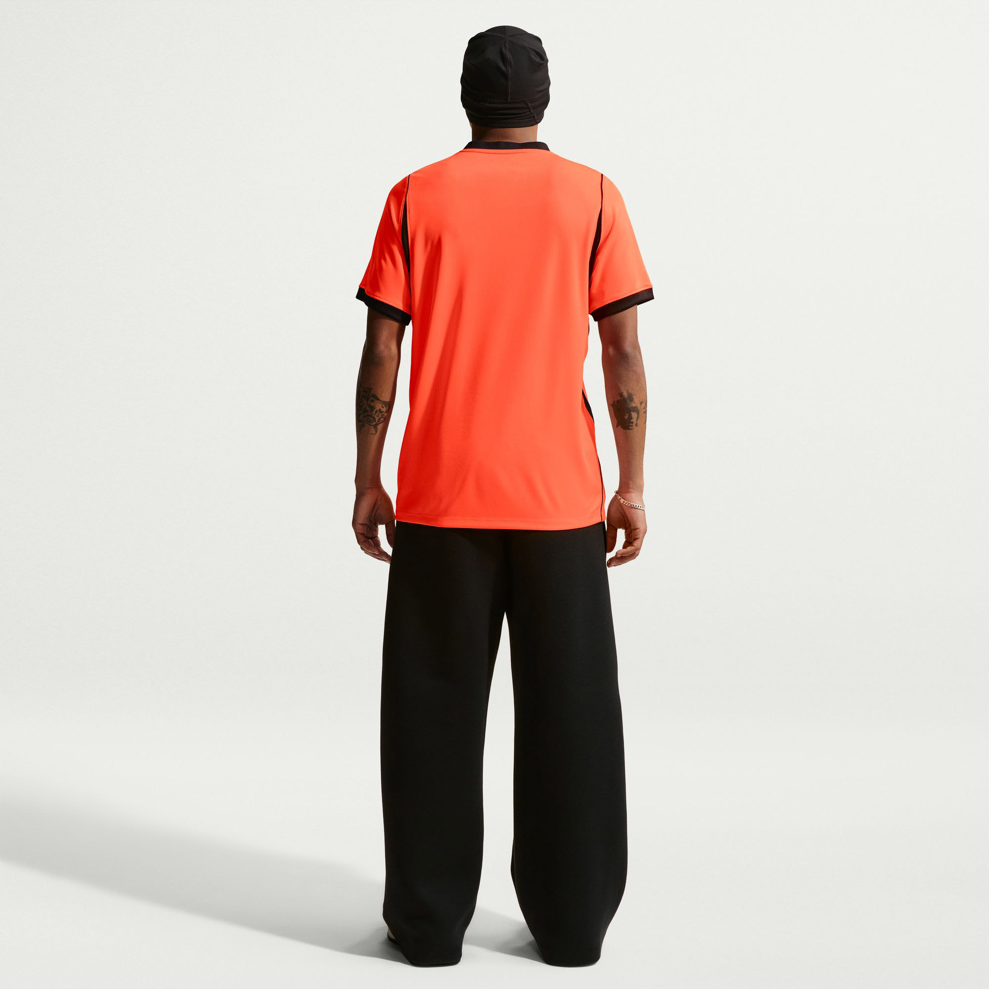 Nike Dri-FIT Netherlands 2026 Stadium Home Erkek Turuncu Futbol Forma