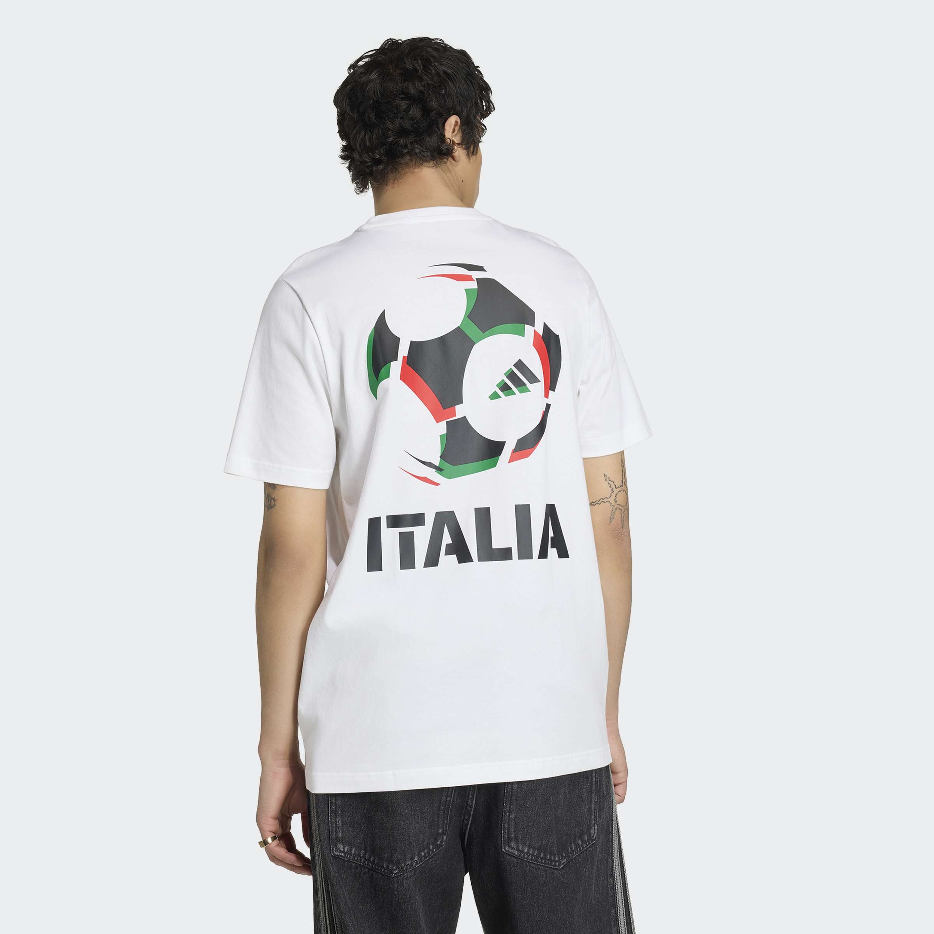 adidas Ita Etrsc G T Erkek Beyaz T-Shirt