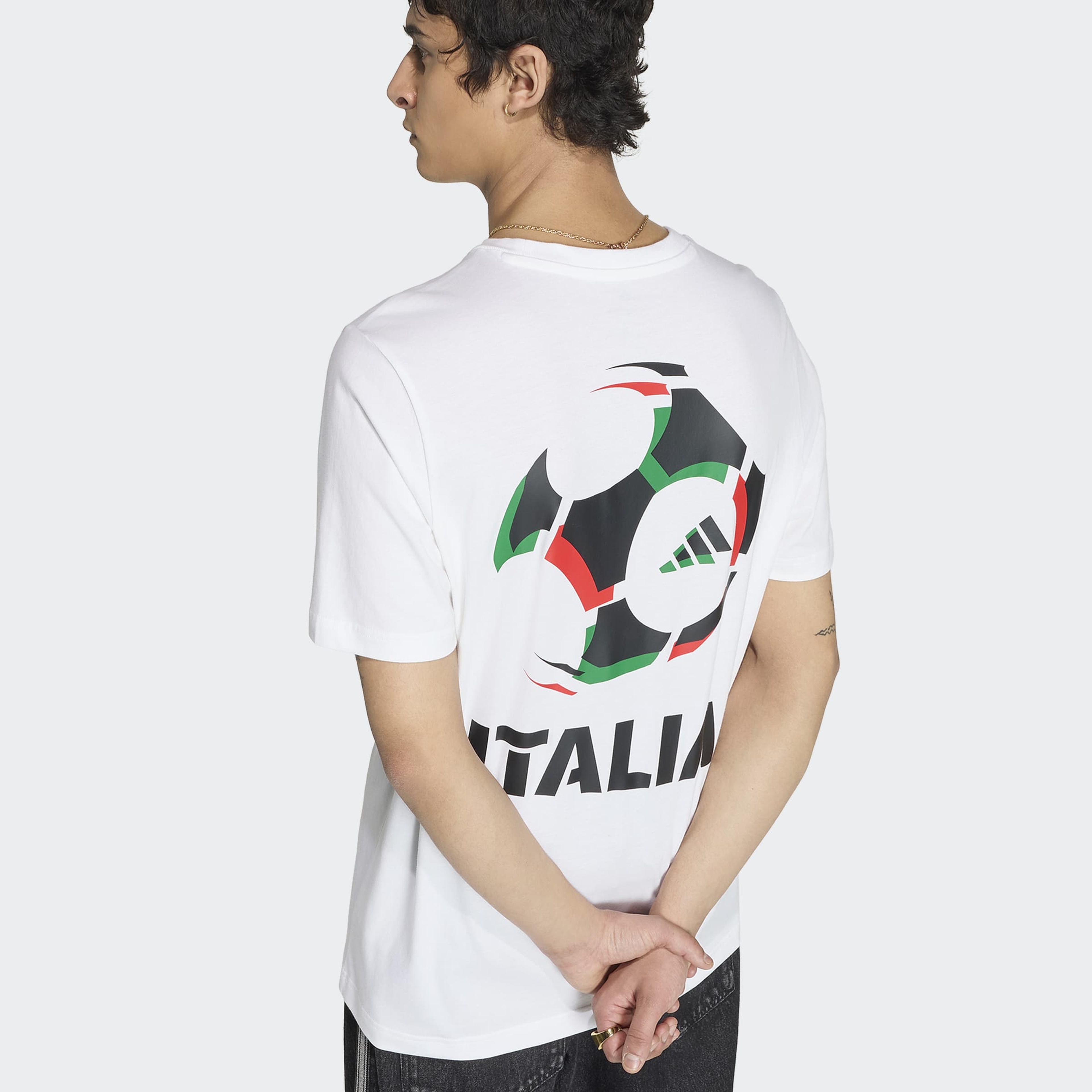 adidas Ita Etrsc G T Erkek Beyaz T-Shirt