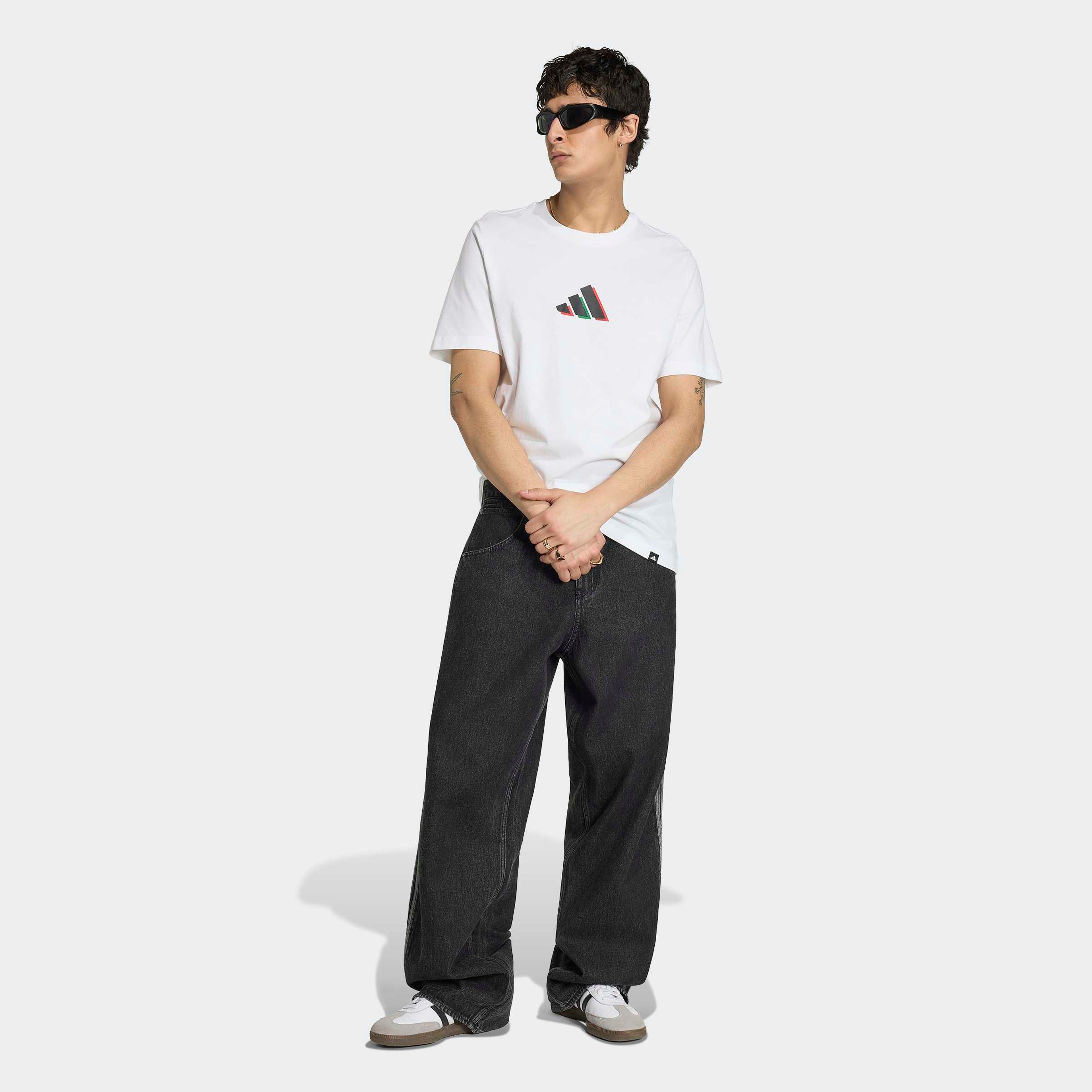 adidas Ita Etrsc G T Erkek Beyaz T-Shirt