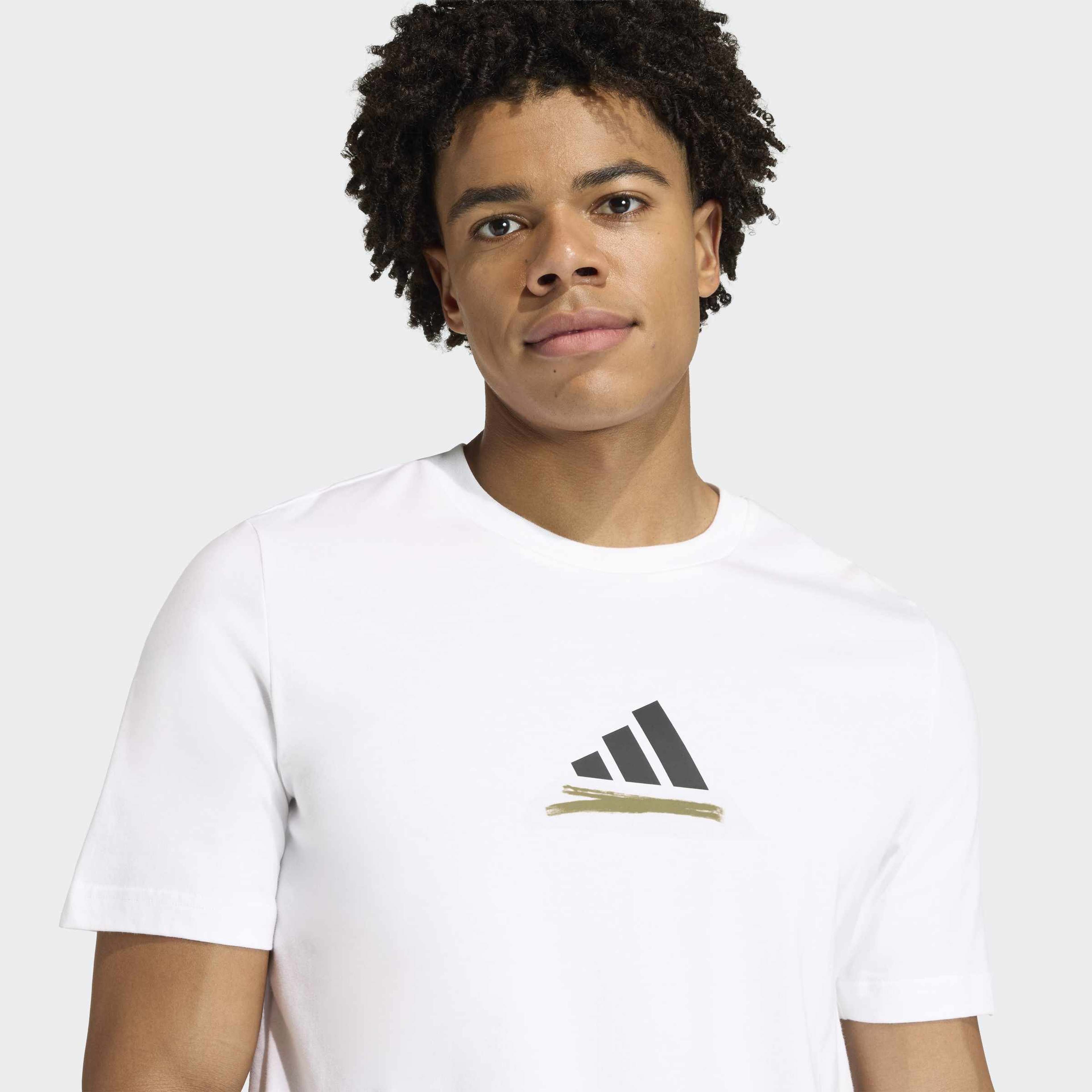 adidas Ger Tlstr G T Erkek Beyaz T-Shirt