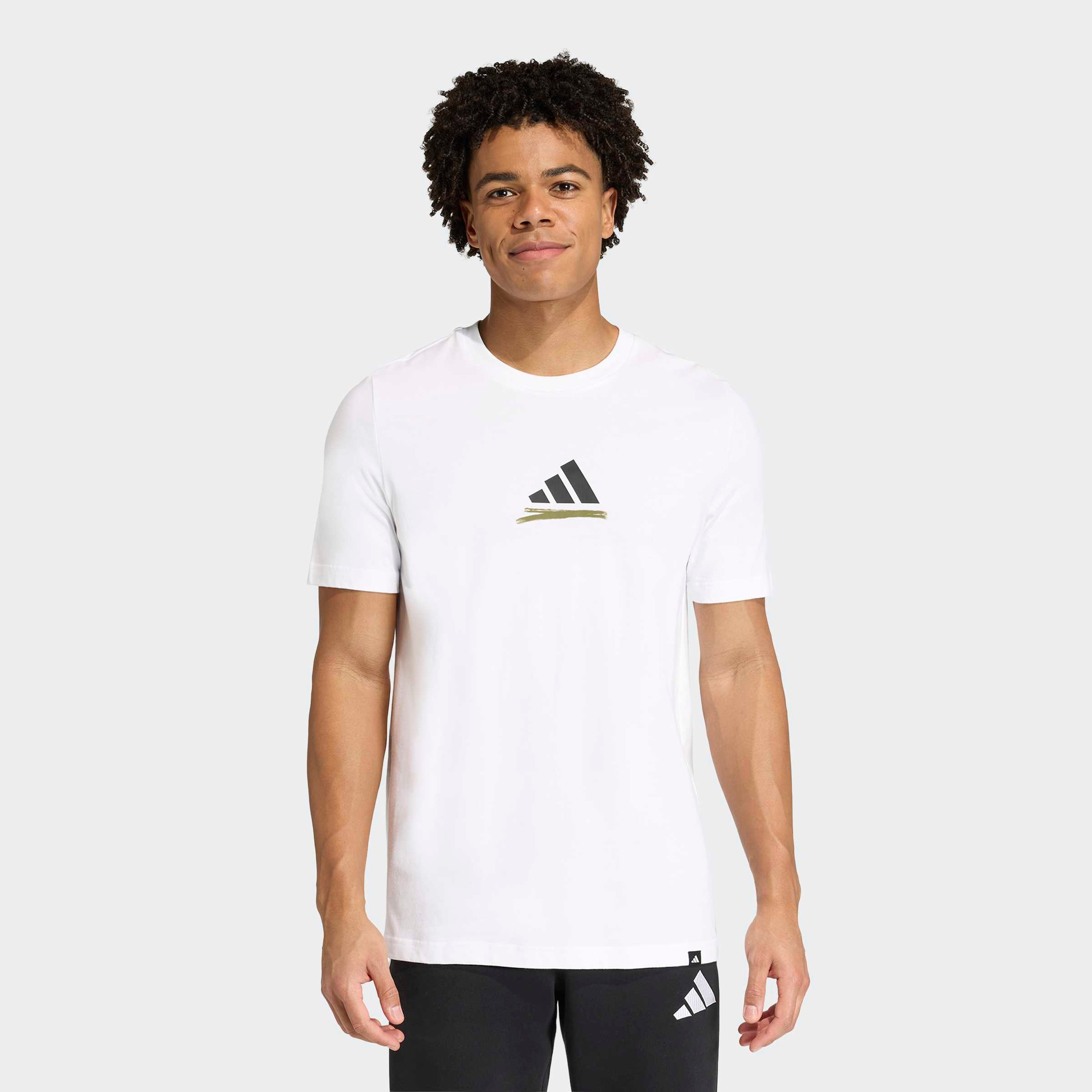 adidas Ger Tlstr G T Erkek Beyaz T-Shirt