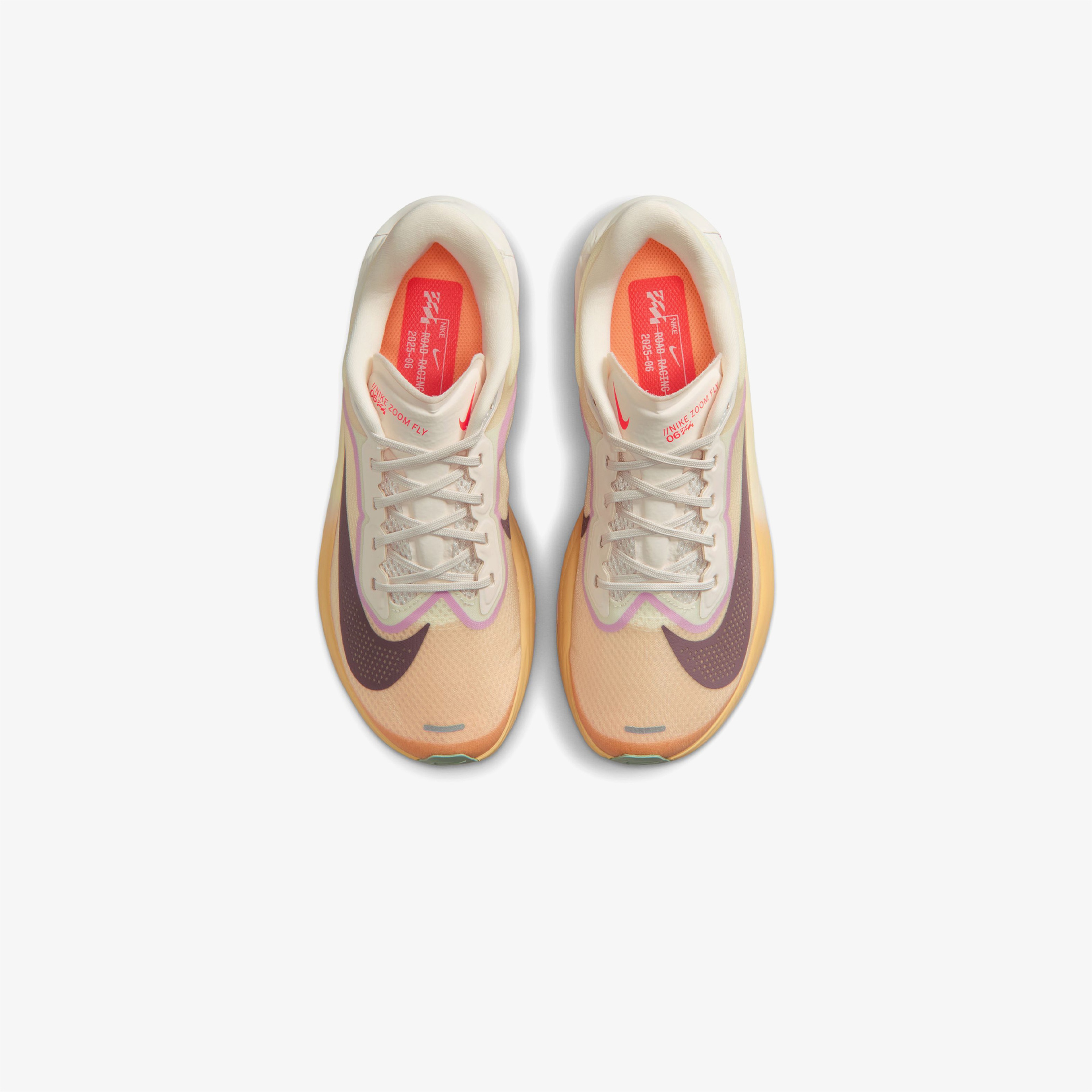 Nike Zoom Fly 6 Kadın Krem Koşu Ayakkabısı