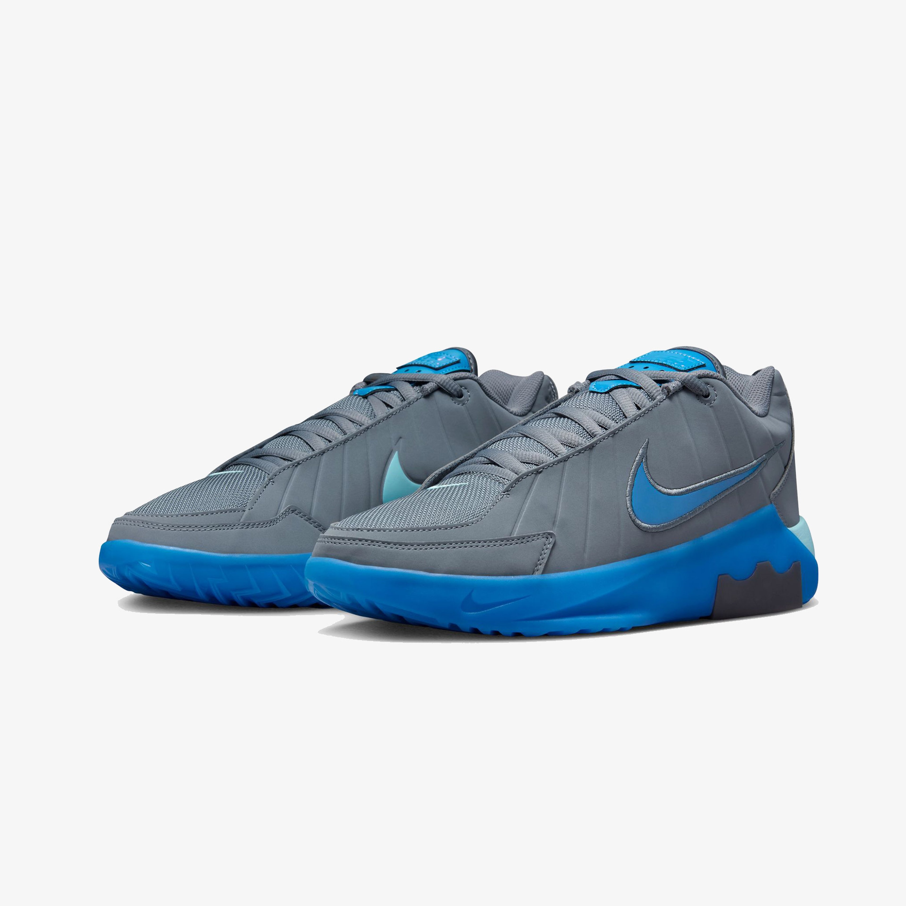 Nike LeBron Witness 9 Erkek Gri Basketbol Ayakkabısı