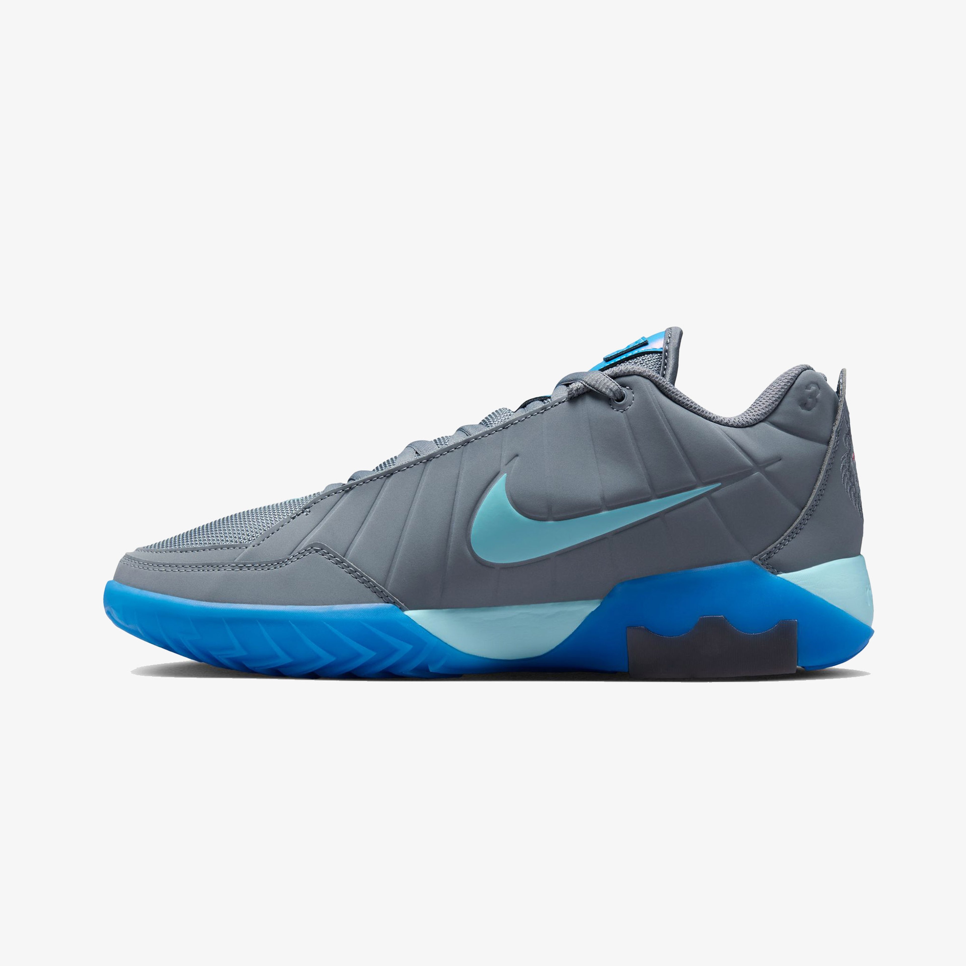 Nike LeBron Witness 9 Erkek Gri Basketbol Ayakkabısı