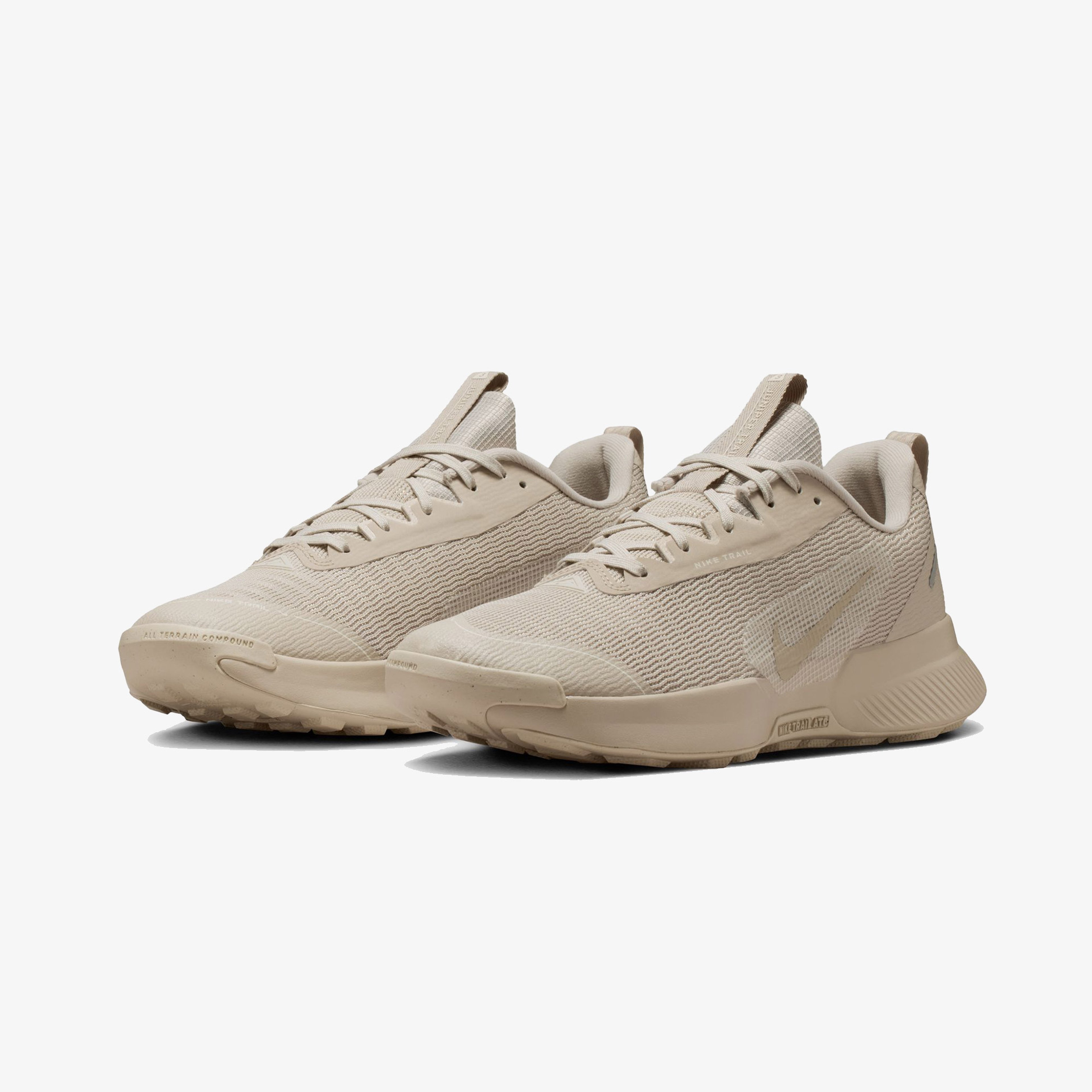 Nike Juniper Trail 3 Kadın Krem Koşu Ayakkabısı