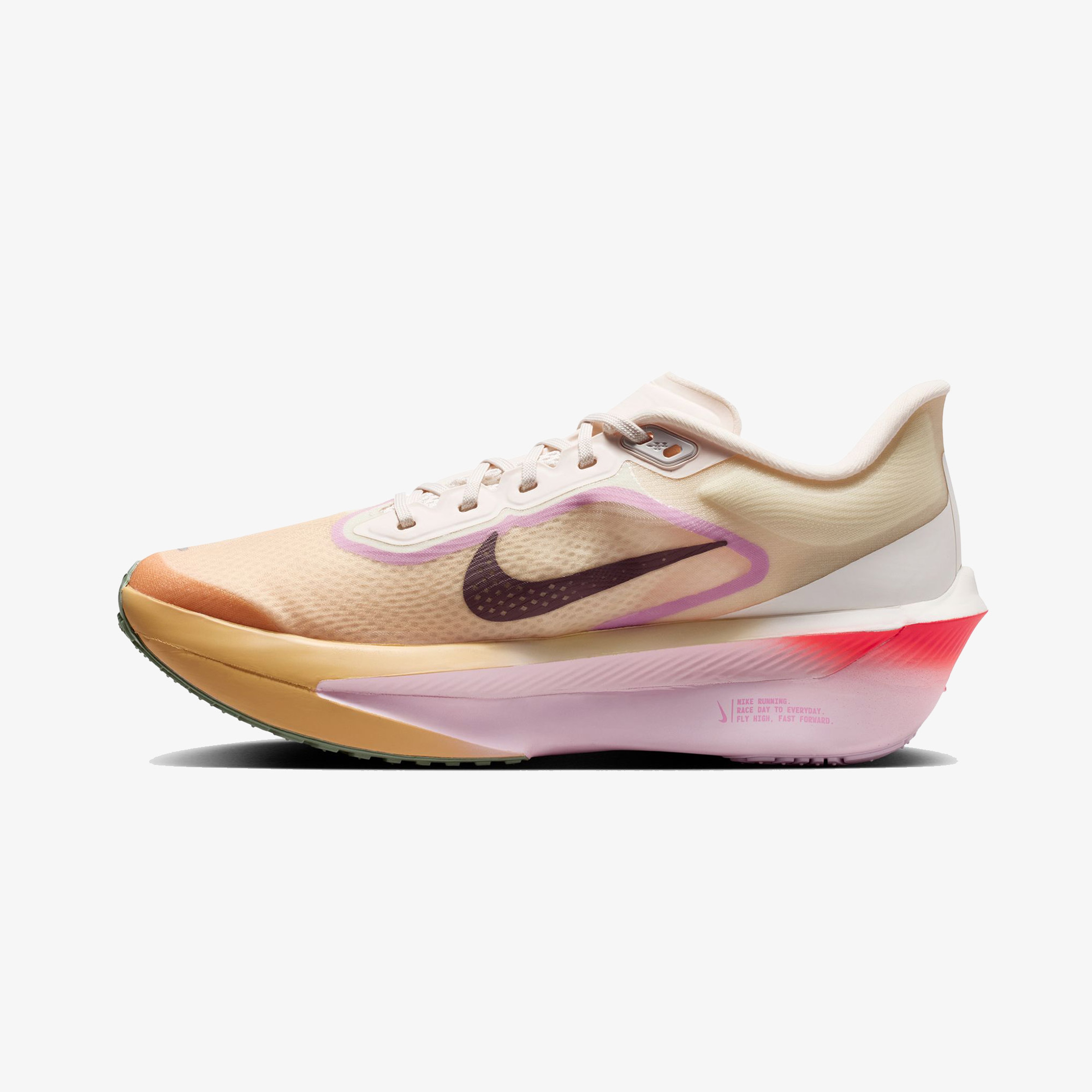 Nike Zoom Fly 6 Kadın Krem Koşu Ayakkabısı