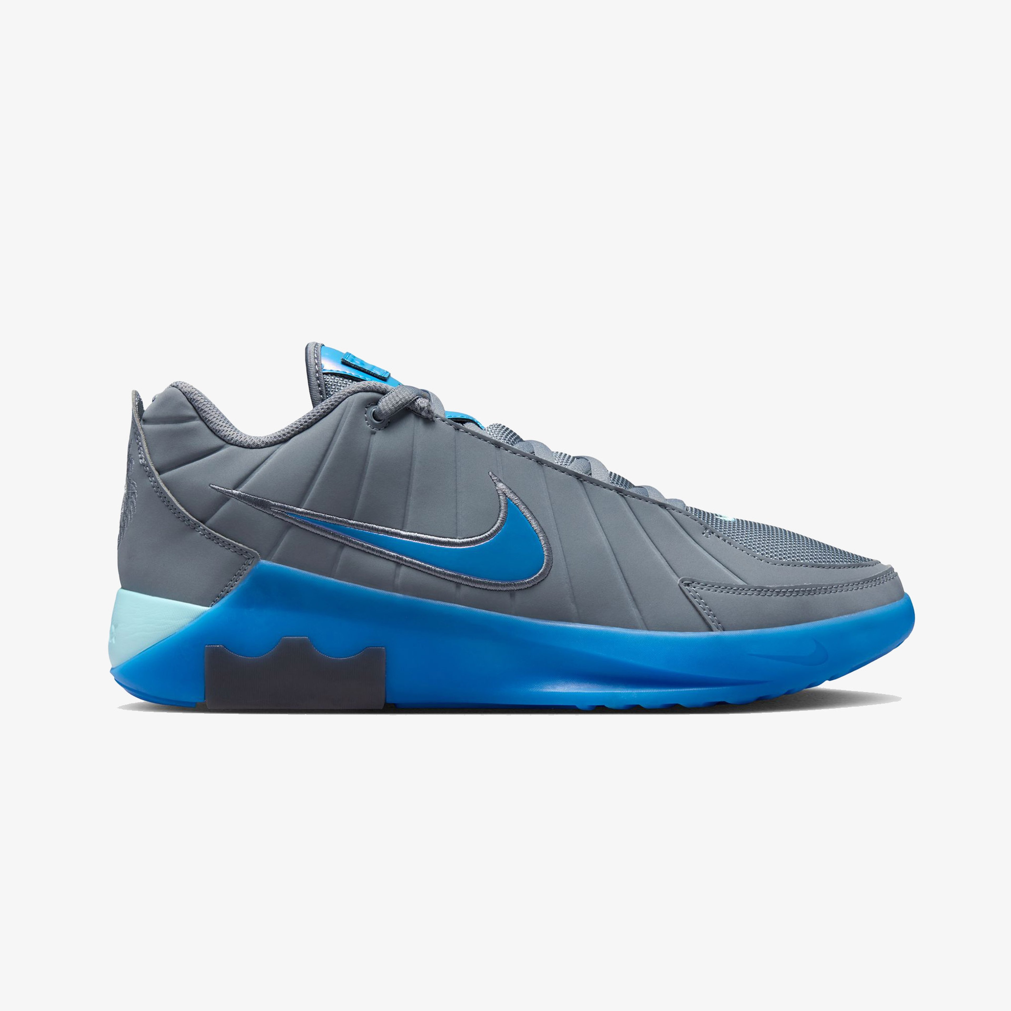 Nike LeBron Witness 9 Erkek Gri Basketbol Ayakkabısı