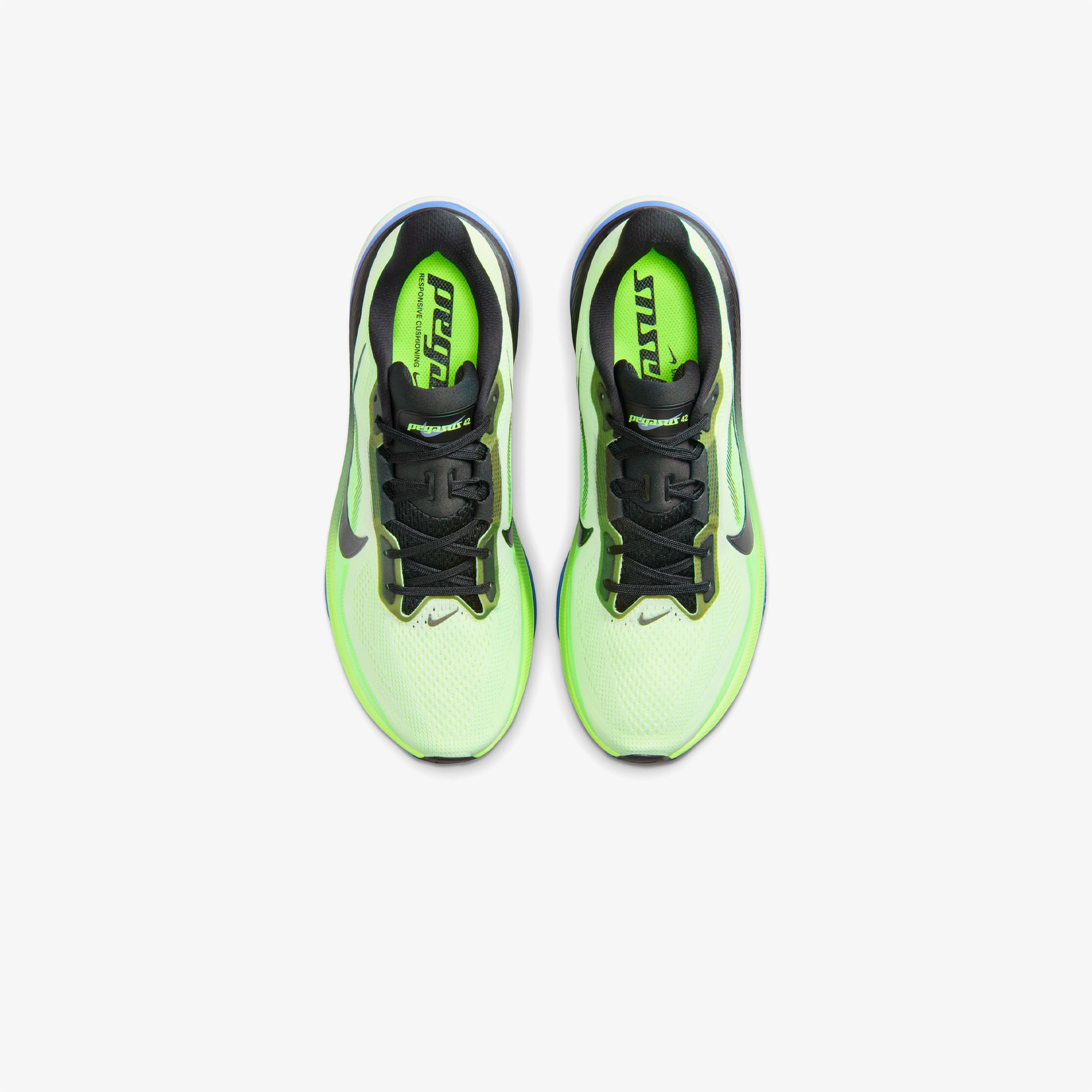 Nike Air Zoom Pegasus 42 Erkek Sarı Koşu Ayakkabısı