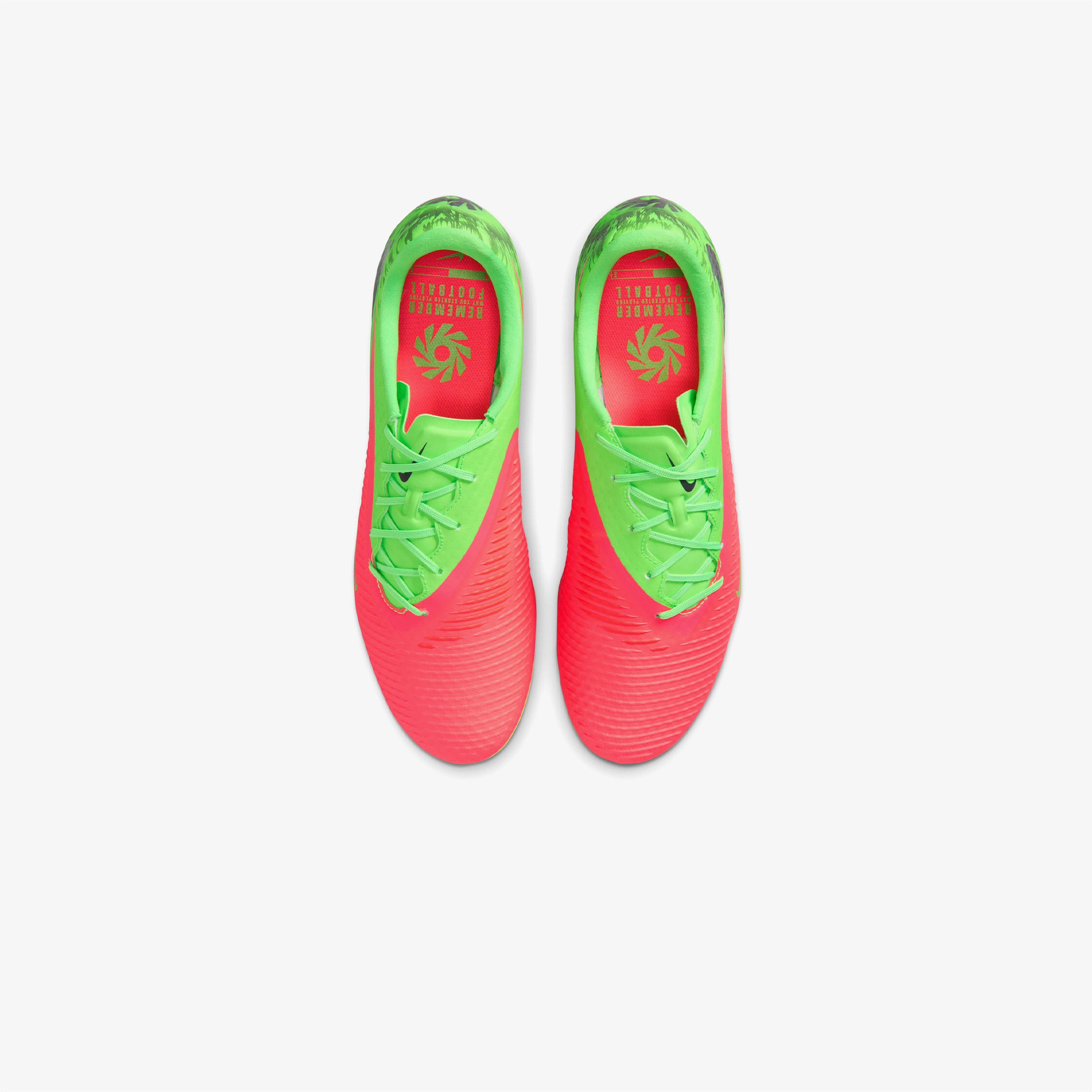 Nike Phantom 6 Low Acad Fg/Mg Eh Erkek Turuncu Çim Saha Kramponu