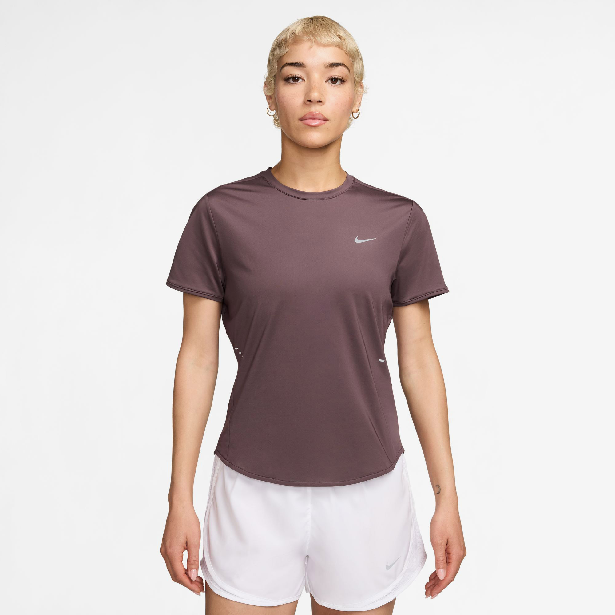 Nike Swift Kadın Mor Koşu T-Shirt