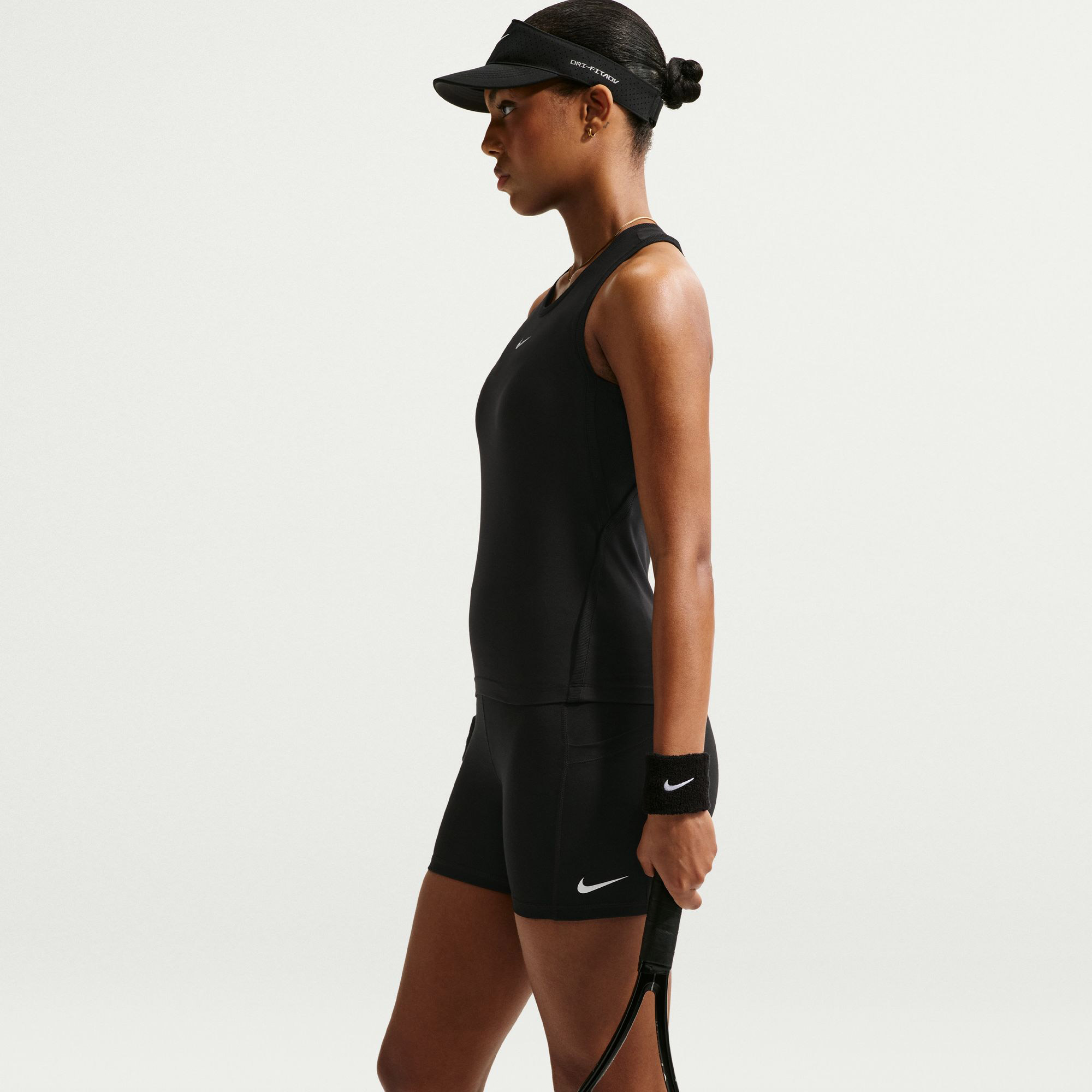 Nike Court Kadın Siyah Tenis Şort