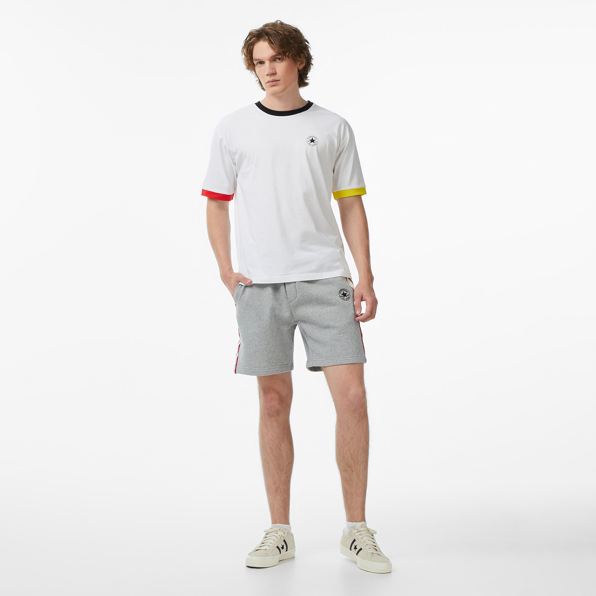 Converse Erkek Dünya Kupası Beyaz T-Shirt