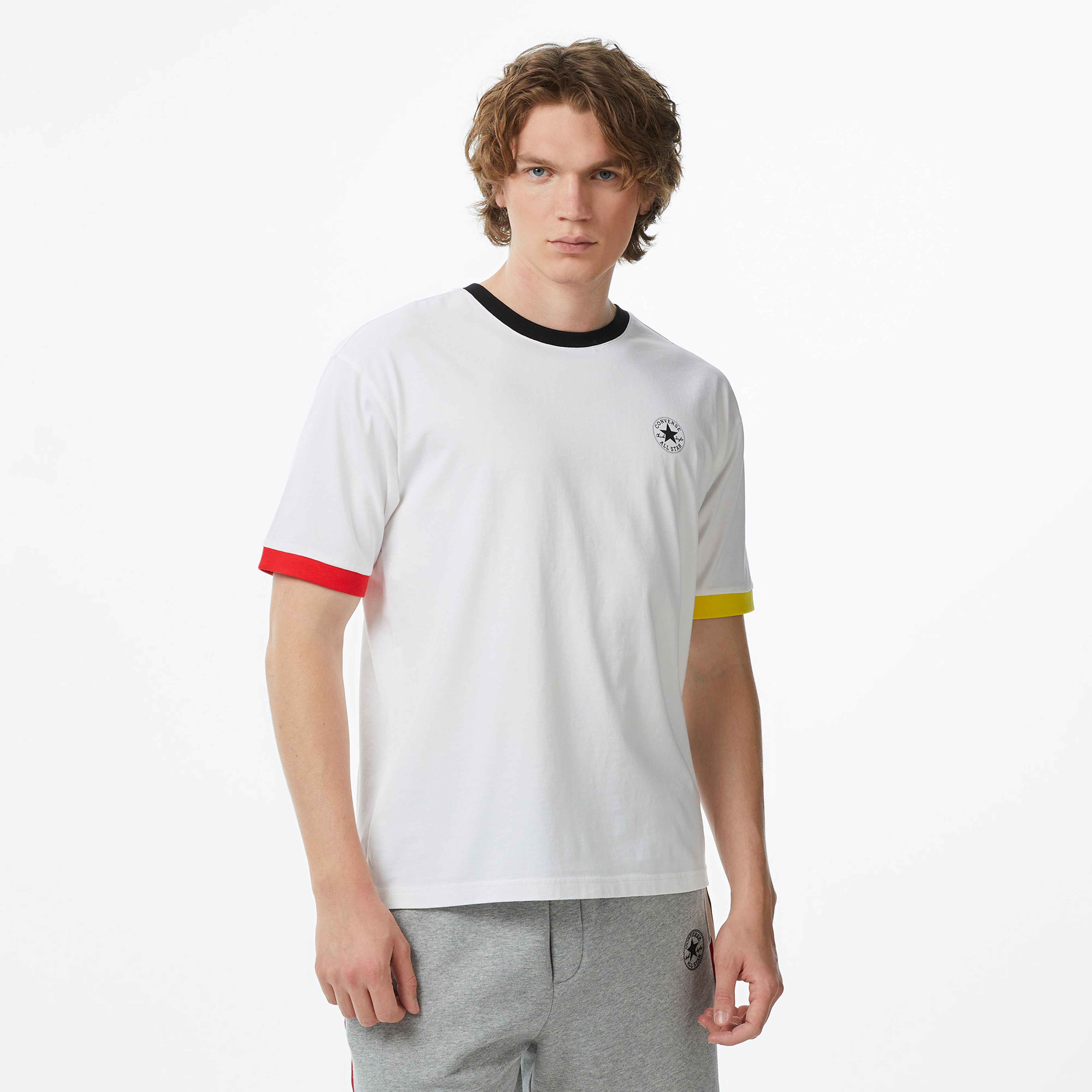 Converse Erkek Dünya Kupası Beyaz T-Shirt