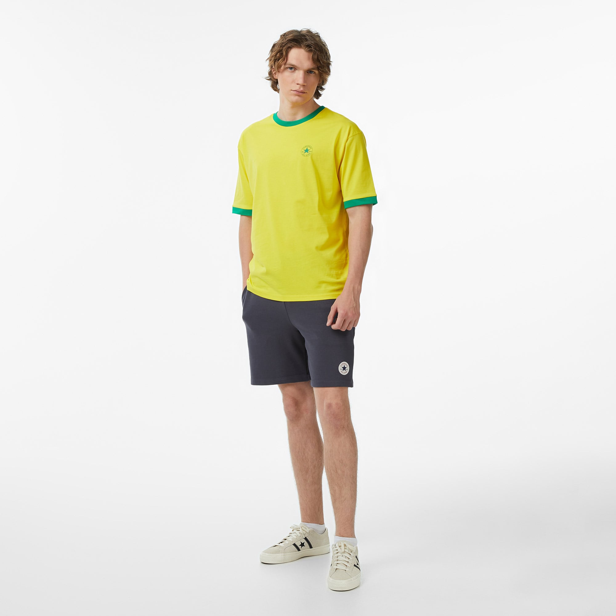 Converse Erkek Dünya Kupası Sarı T-Shirt