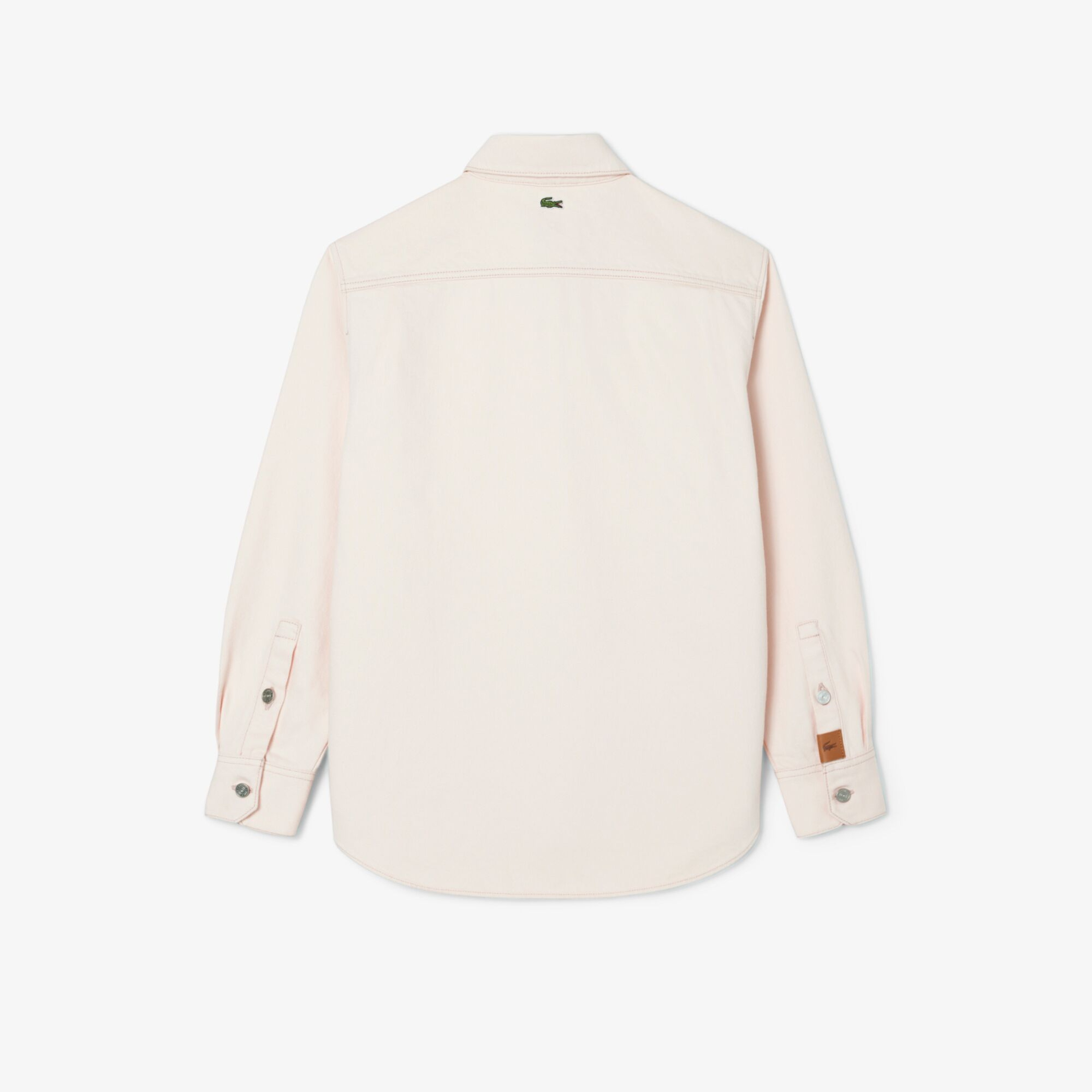 Lacoste Kadın Relaxed Fit Denim Pembe Ceket