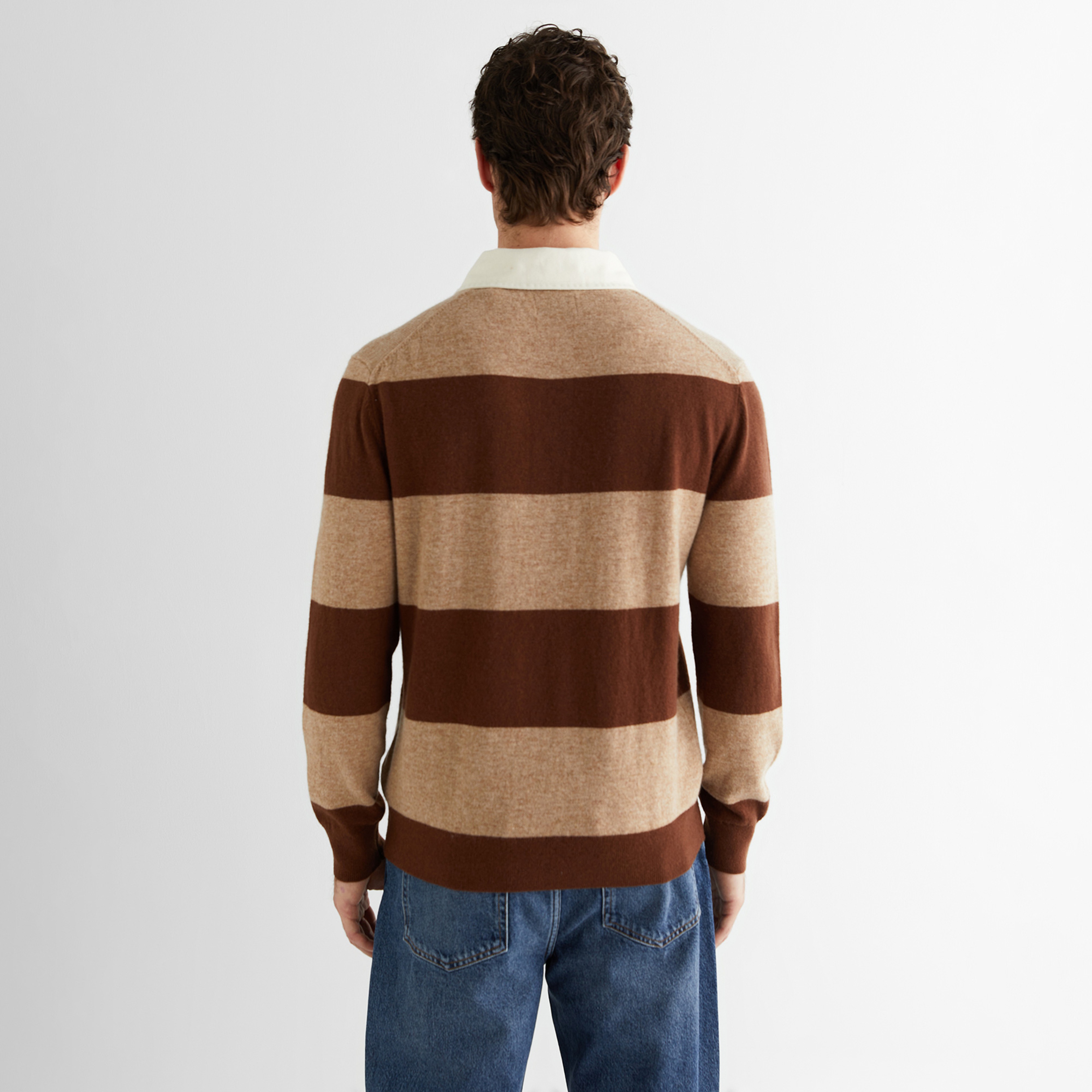 GANT Erkek Bej Regular Fit Polo Yaka Triko