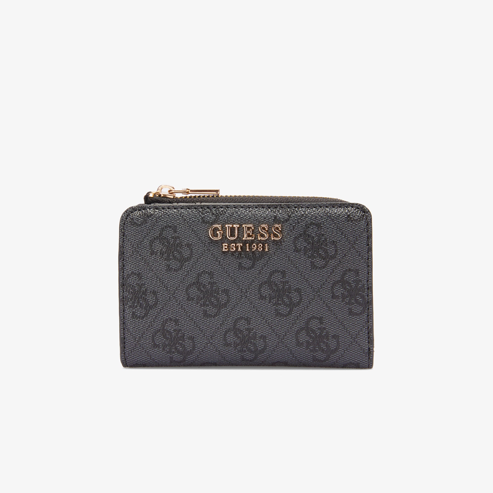 Guess Laurel Phone Cro Laurel Zip Arnd Case Kadın Antrasit Cüzdan