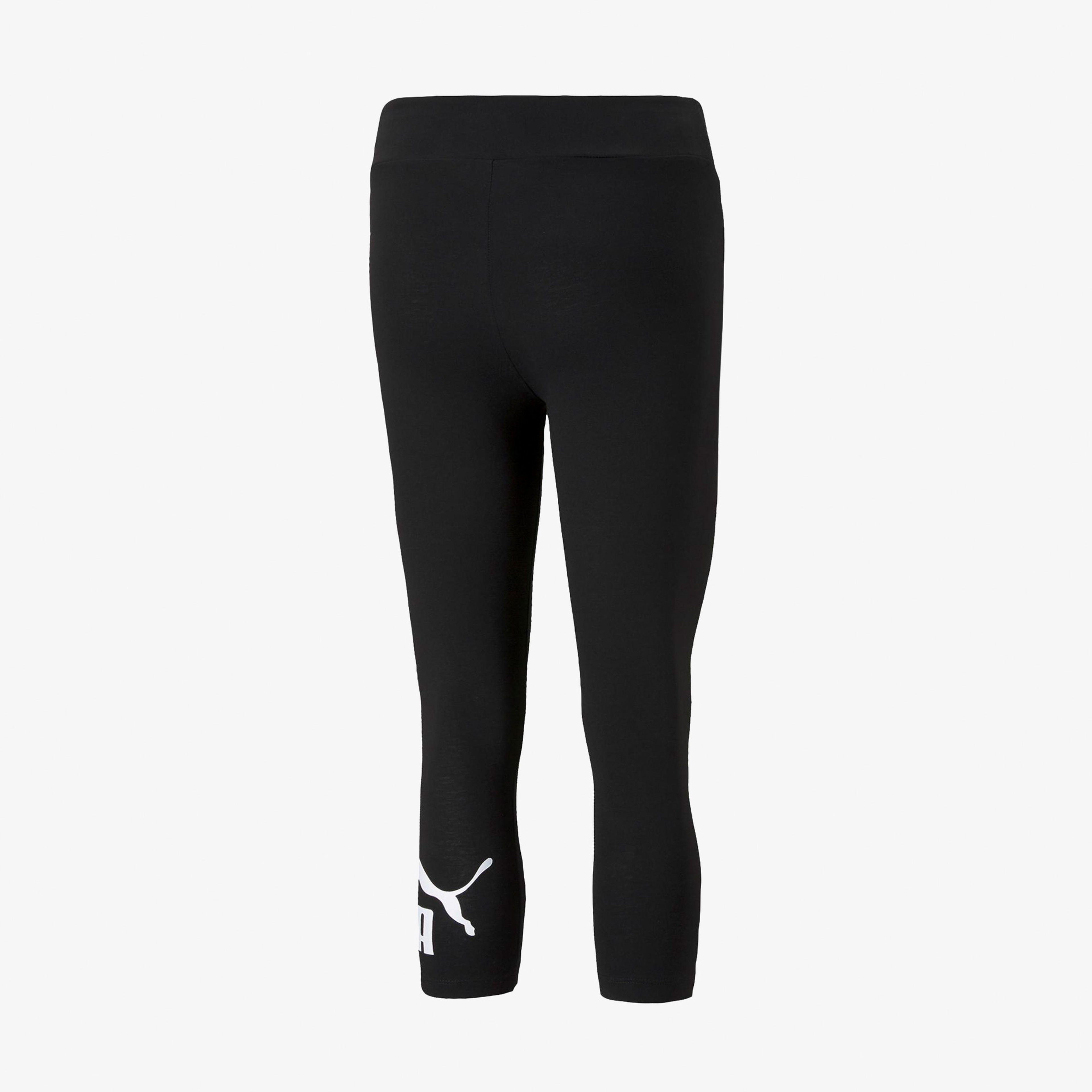 Puma Ess 3/4 Logo Kadın Siyah Tayt