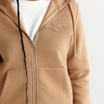 GANT Kadın Yeşil Regular Fit Kapüşonlu Fermuarlıı Sweatshirt