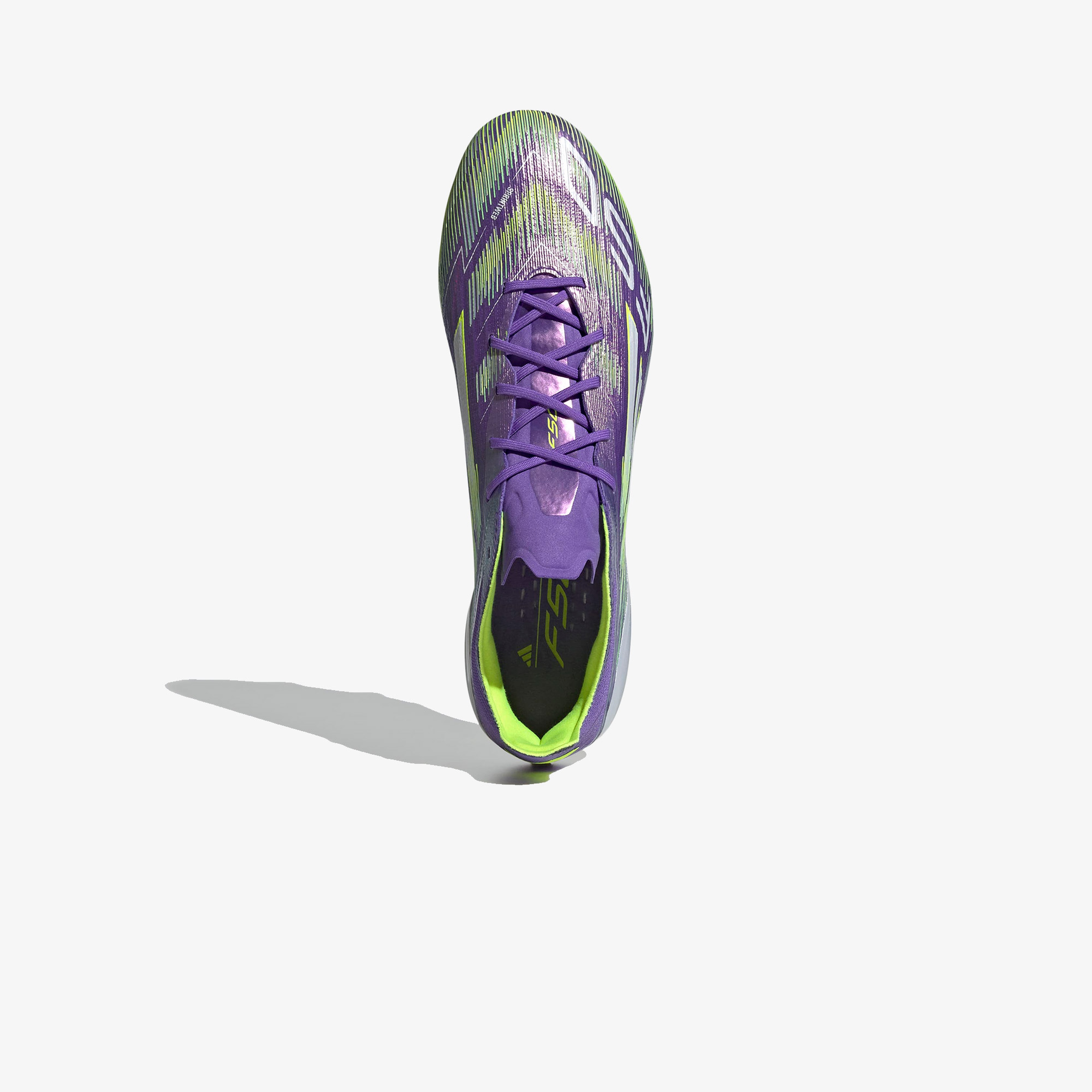 adidas F50 Elite Erkek Mor Çim Saha Kramponu