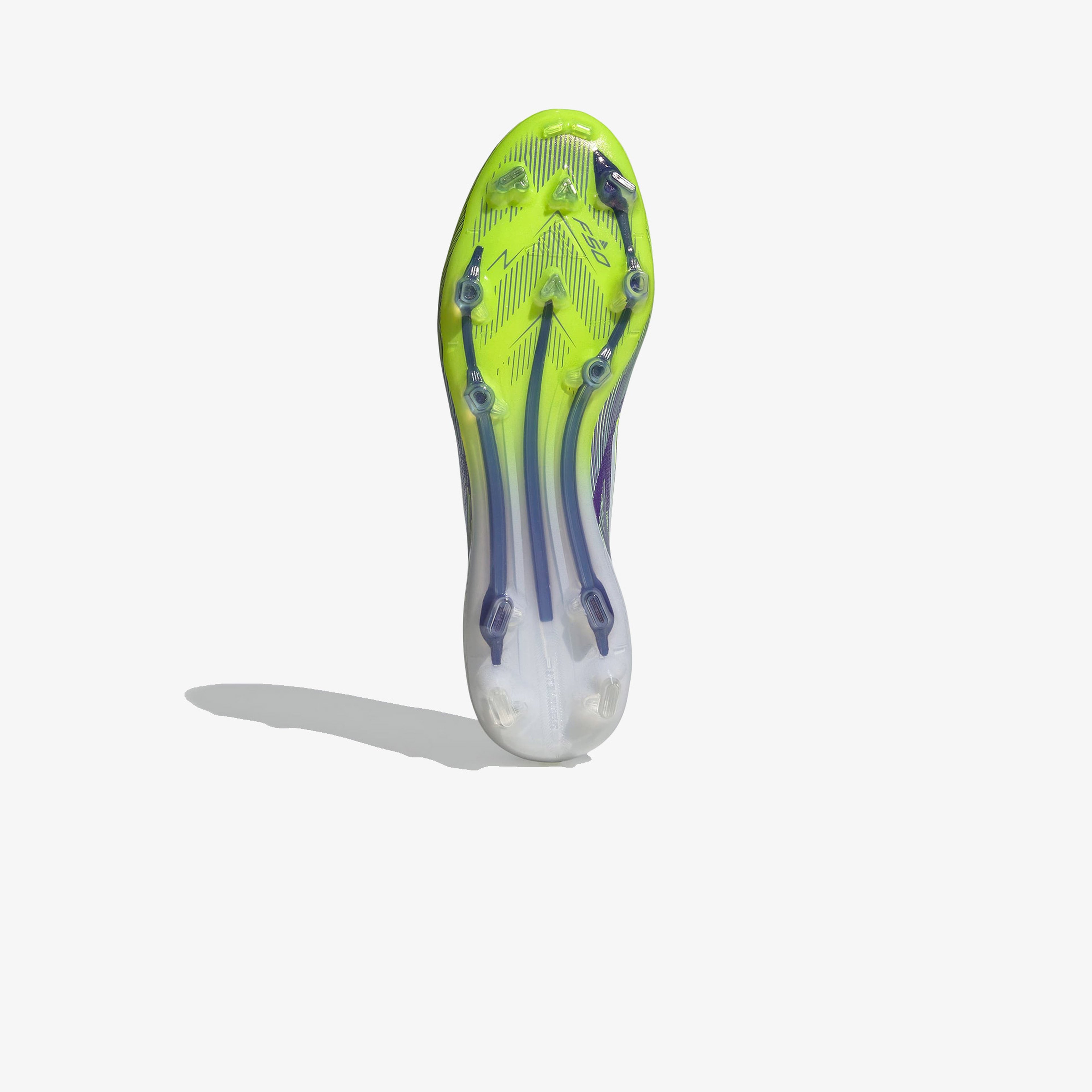 adidas F50 Elite Erkek Mor Çim Saha Kramponu