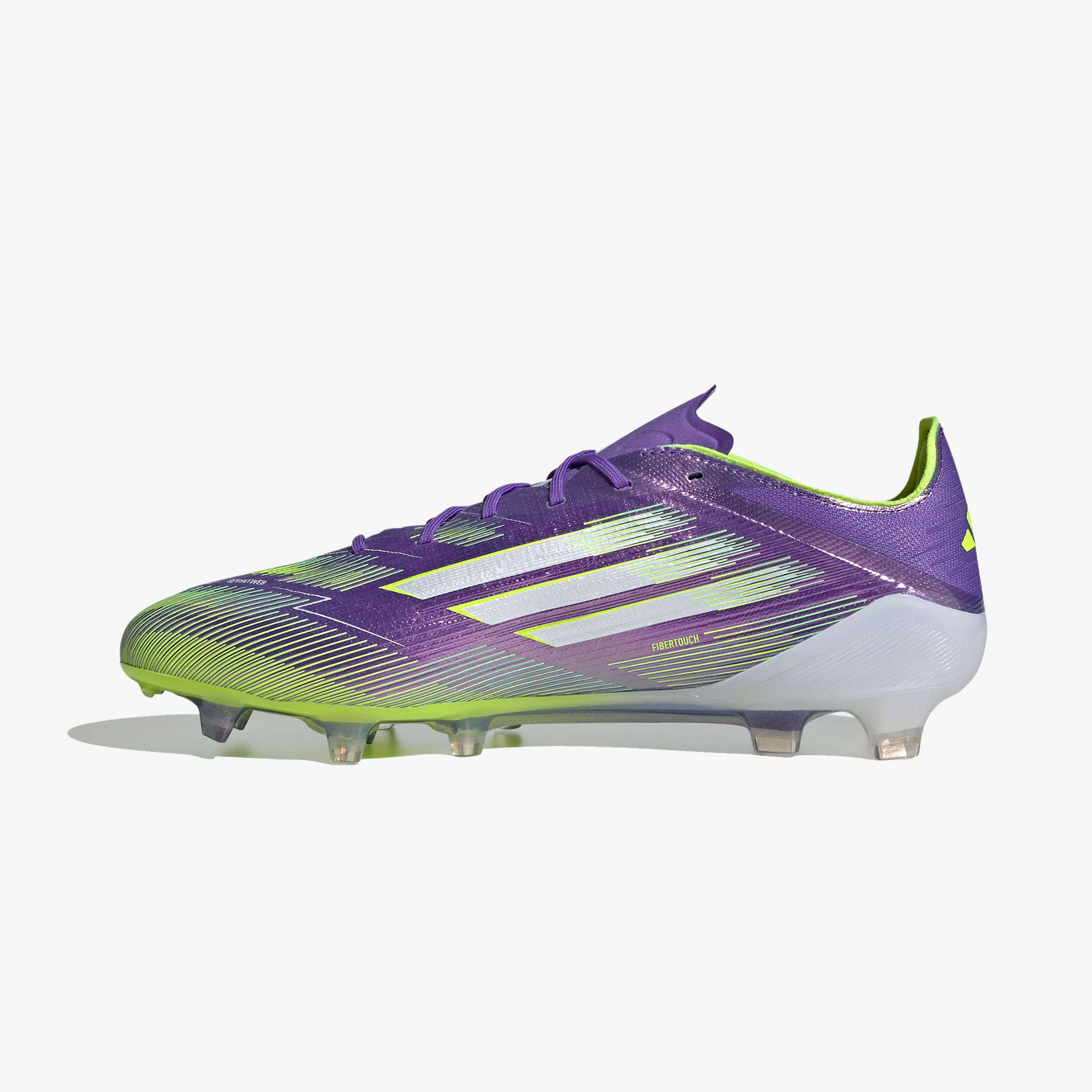 adidas F50 Elite Erkek Mor Çim Saha Kramponu