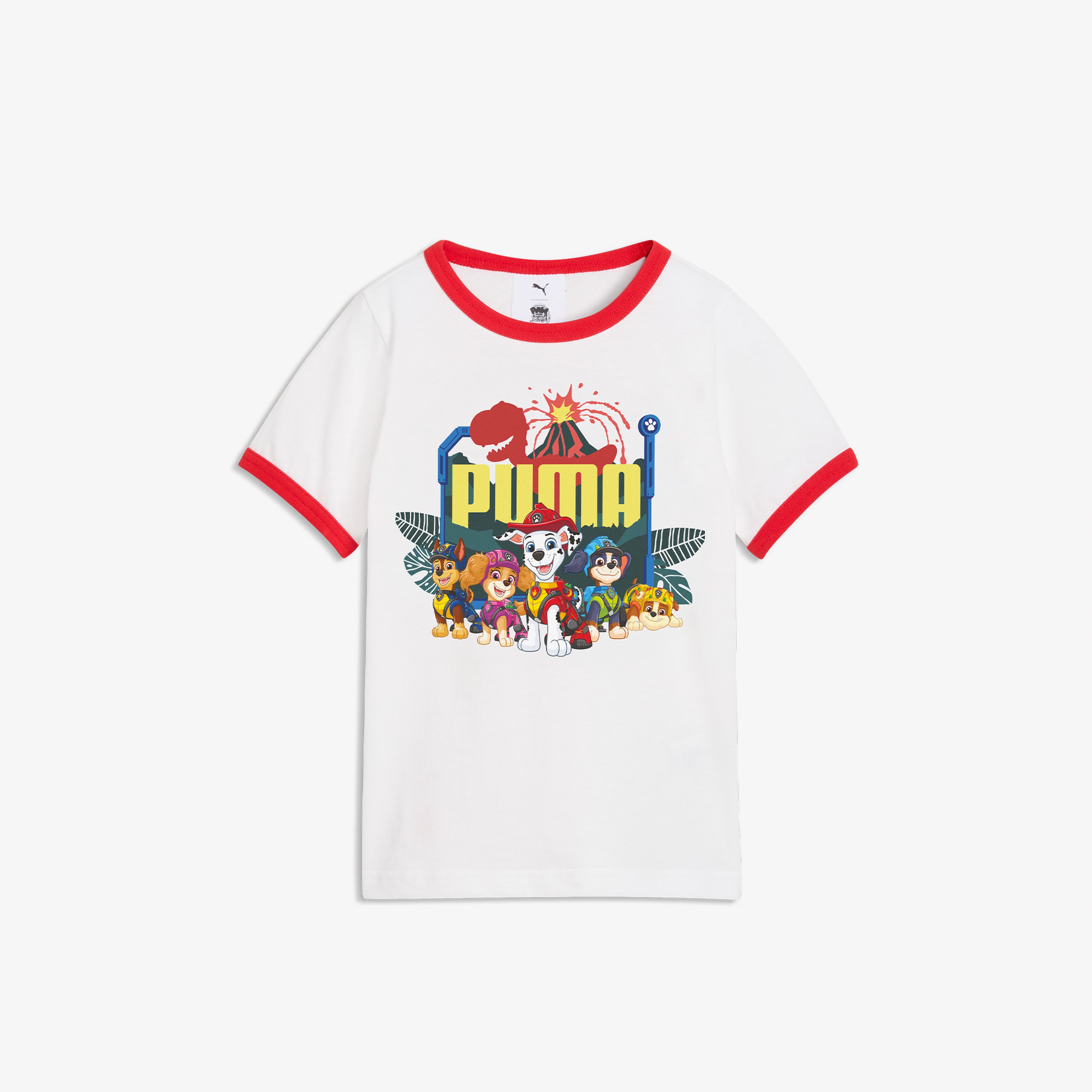 Puma X Paw Patrol Ringer  Çocuk Beyaz T-Shirt